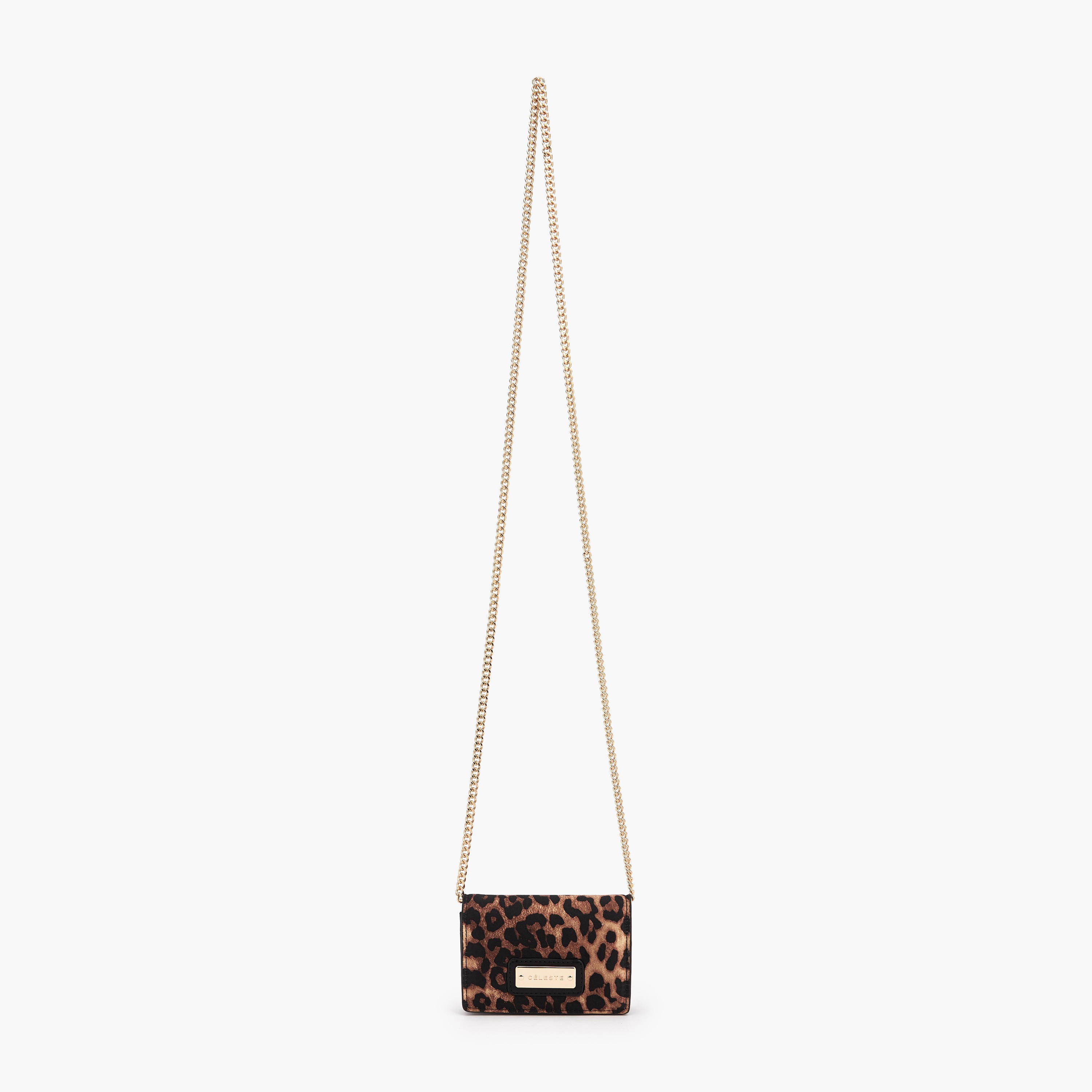Celeste Animal Print Crossbody Bag with Chain Strap-women-bagsandwallets-handbags-image-2