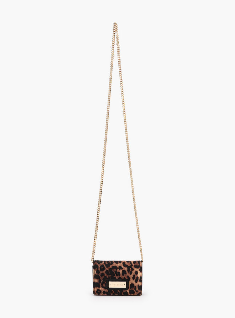Celeste Animal Print Crossbody Bag with Chain Strap-women-bagsandwallets-handbags-image-2
