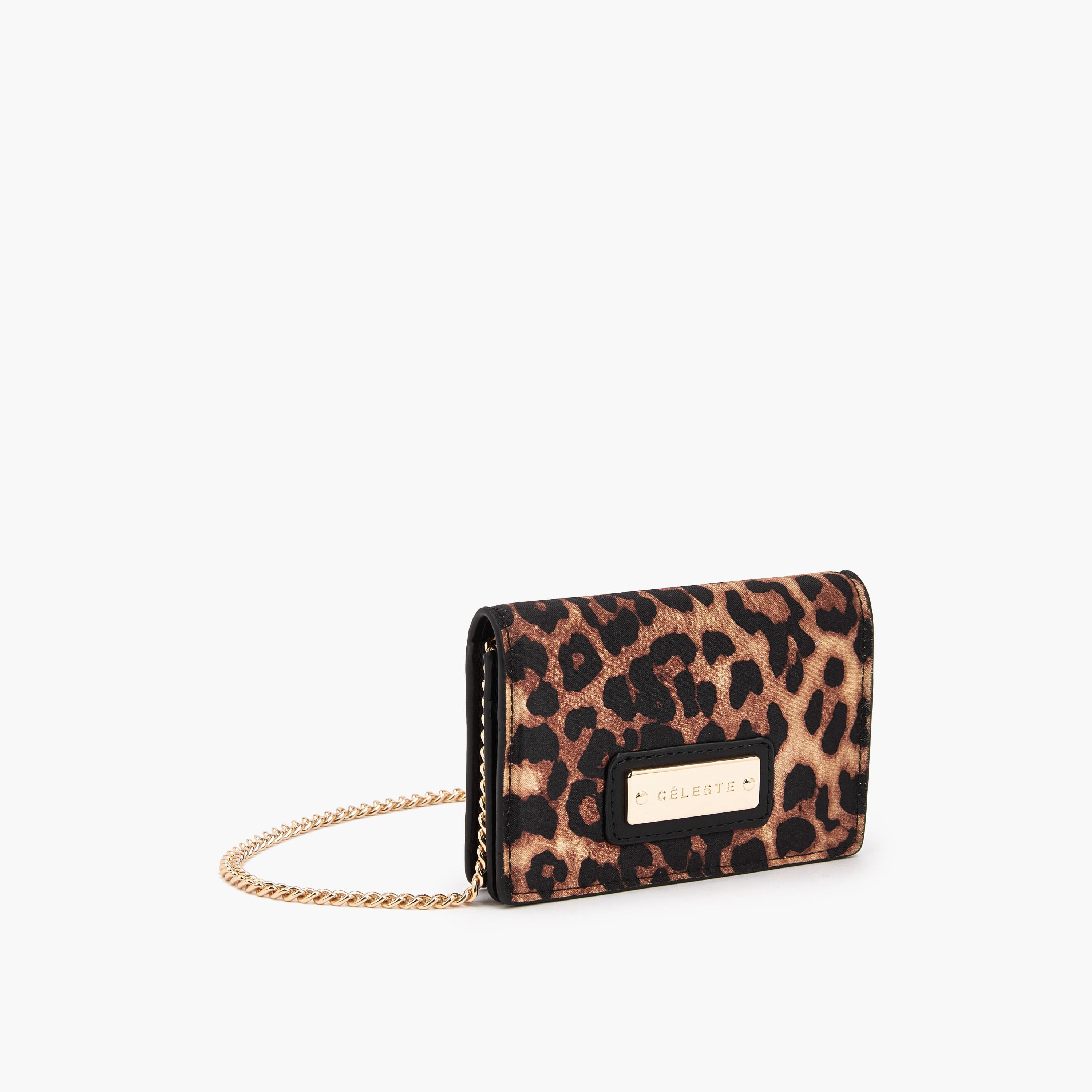 Celeste Animal Print Crossbody Bag with Chain Strap-women-bagsandwallets-handbags-image-3