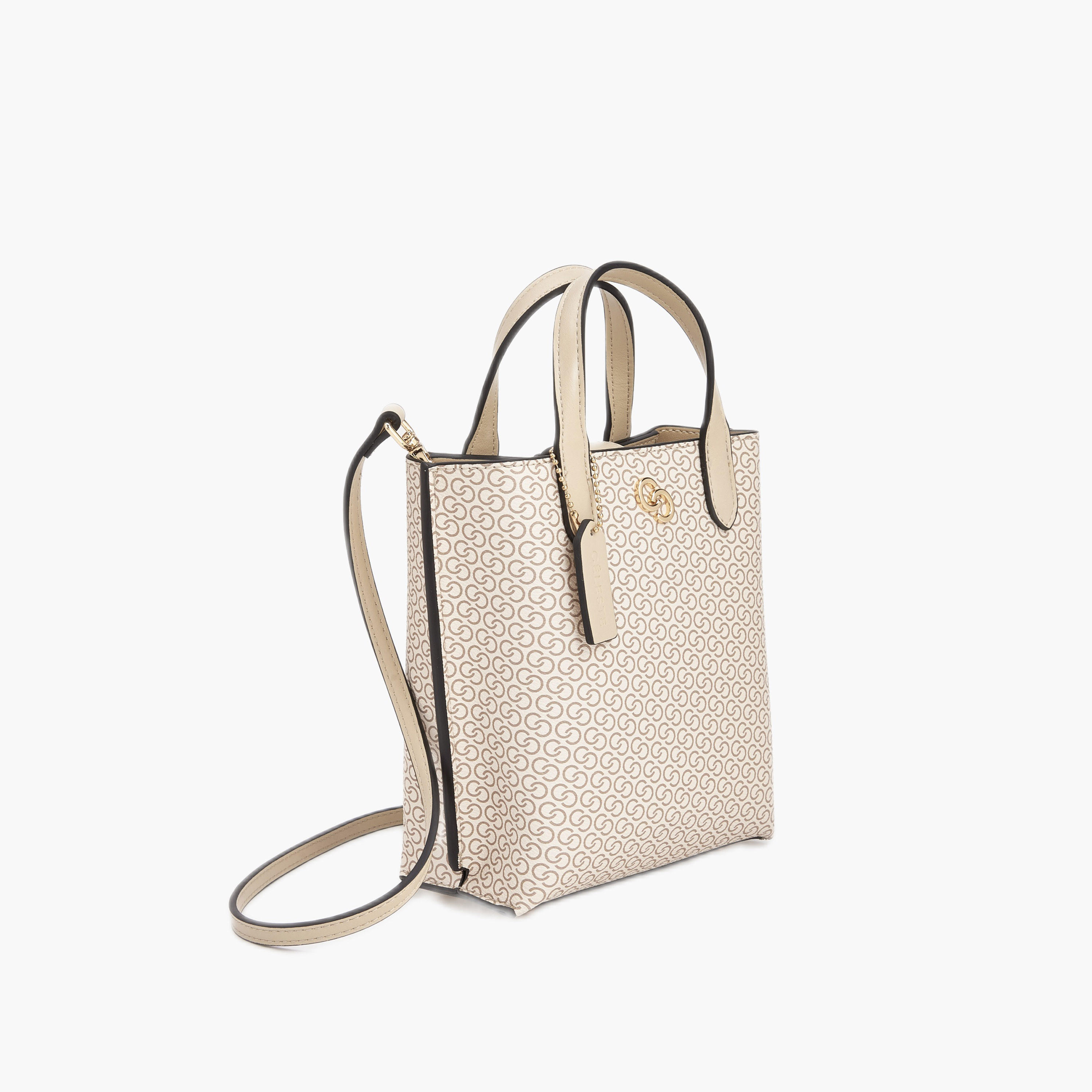 شنطة توتي بمقابض مزدوجة وطبعات مونوجرام من سيليست-women-bagsandwallets-handbags-image-4