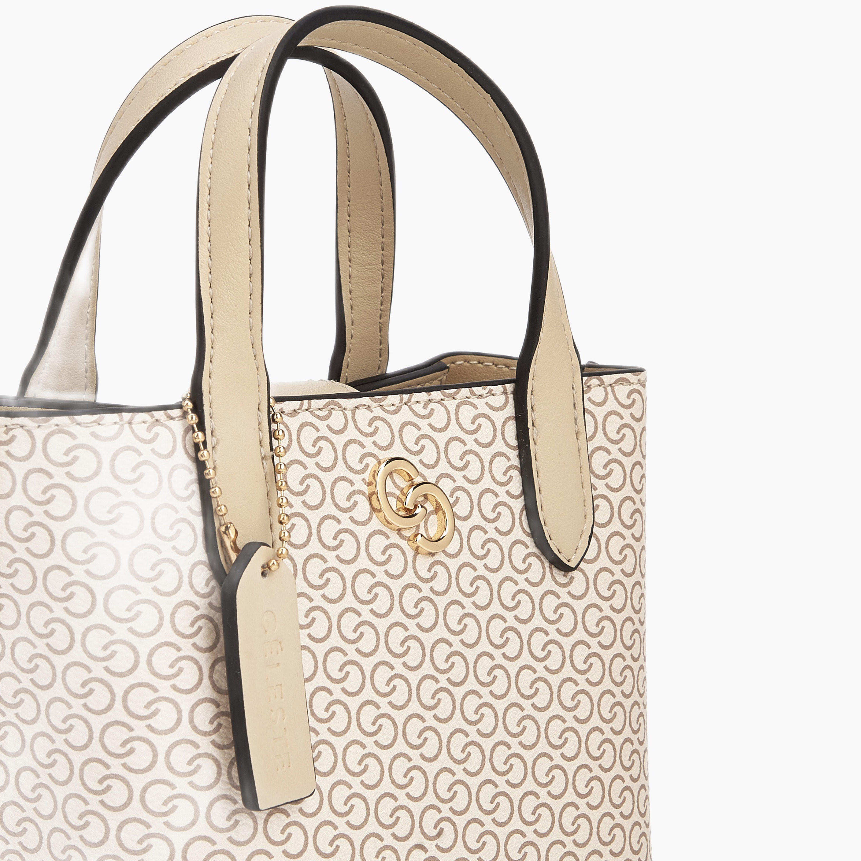 شنطة توتي بمقابض مزدوجة وطبعات مونوجرام من سيليست-women-bagsandwallets-handbags-image-5