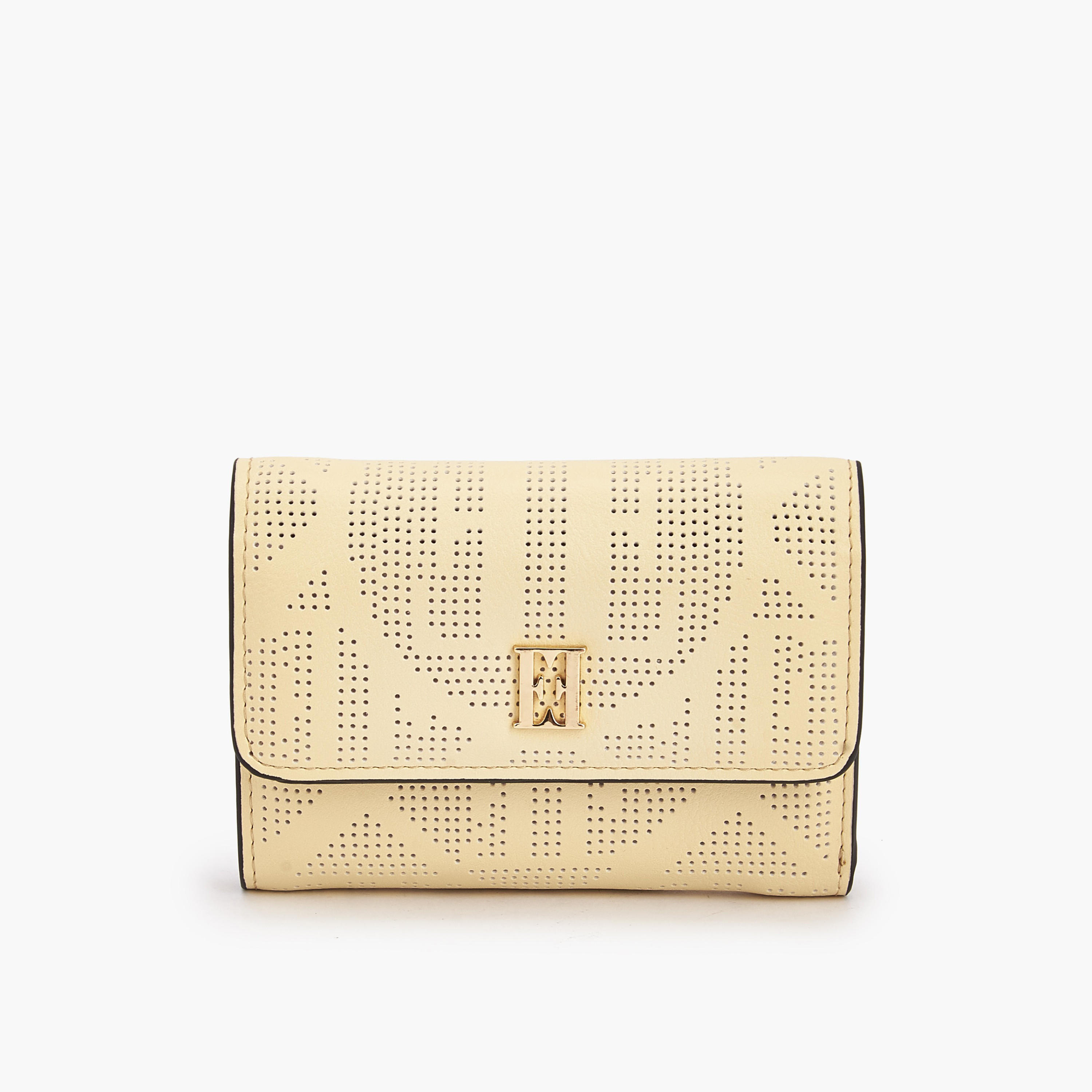 محفظة مثقبة بزر إغلاق كبس من إيل-women-bagsandwallets-wallets-image-1