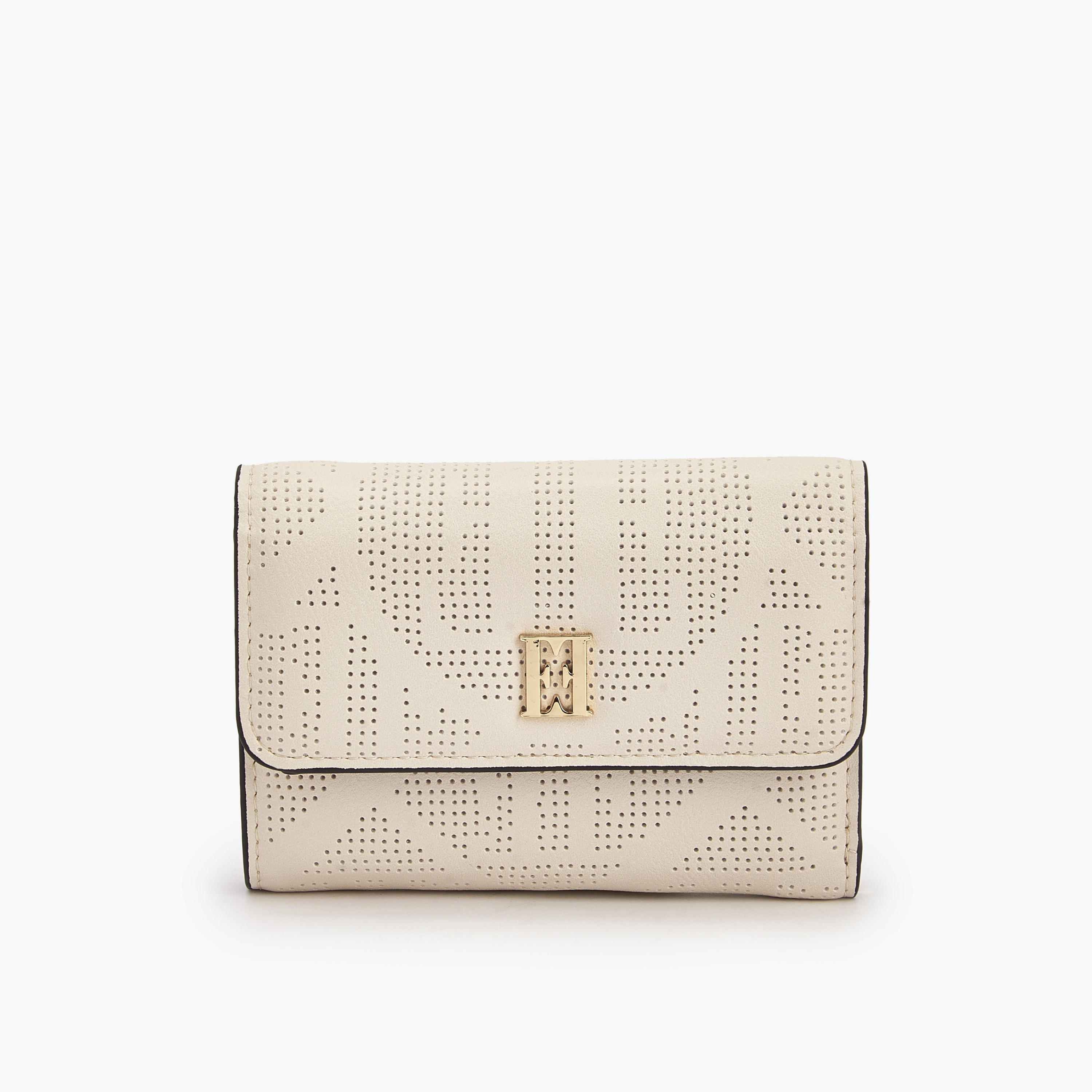 محفظة مثقبة بزر إغلاق كبس من إيل-women-bagsandwallets-wallets-image-1