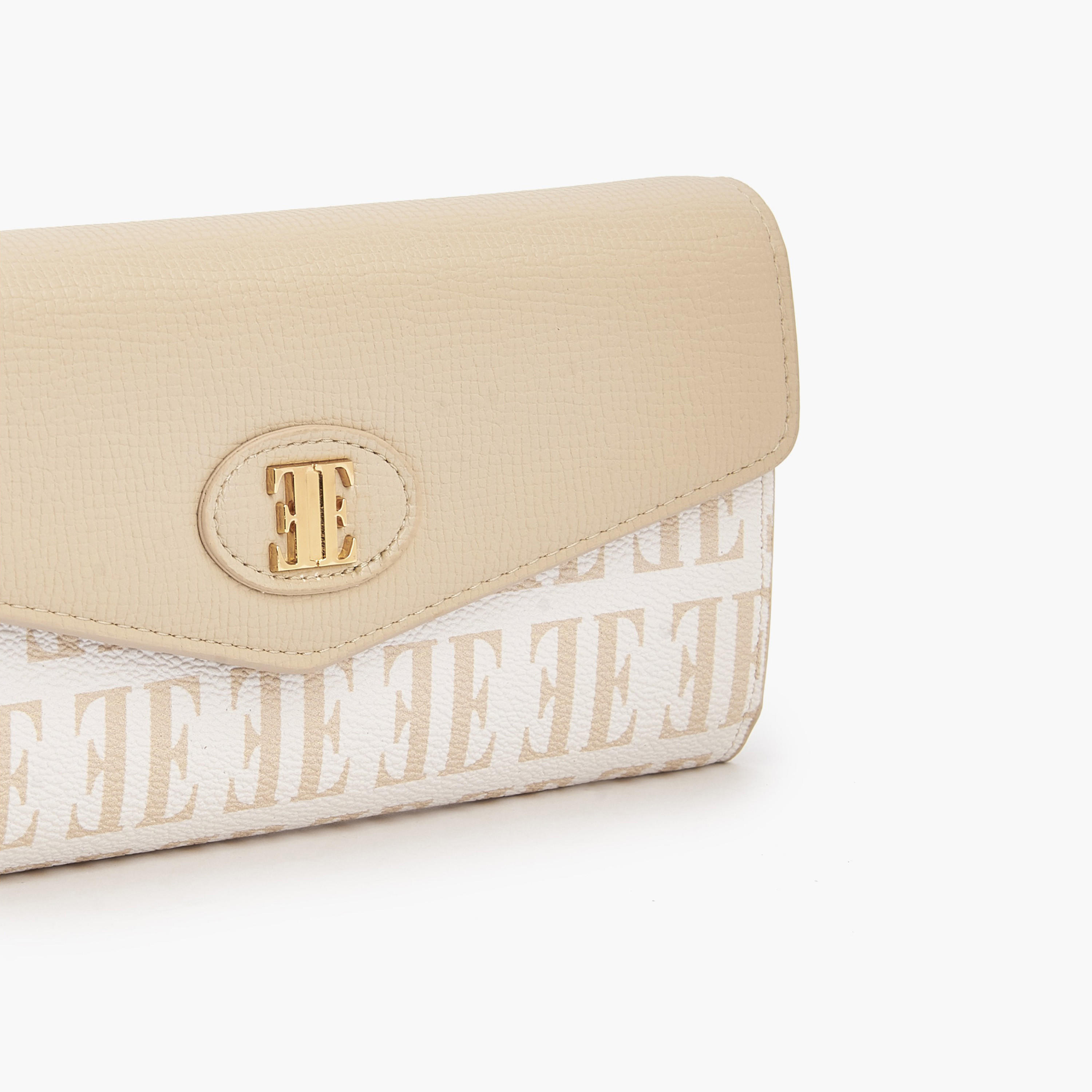 محفظة بطبعات مونوجرام وزر إغلاق كبس من إيل-women-bagsandwallets-wallets-image-3