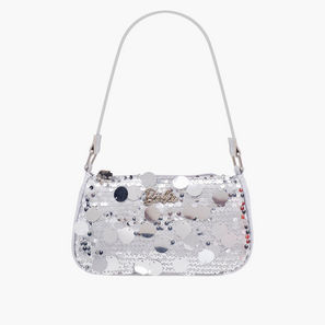 Barbie Embellished Shoulder Bag with Strap Handle-girls-accessories-image-1