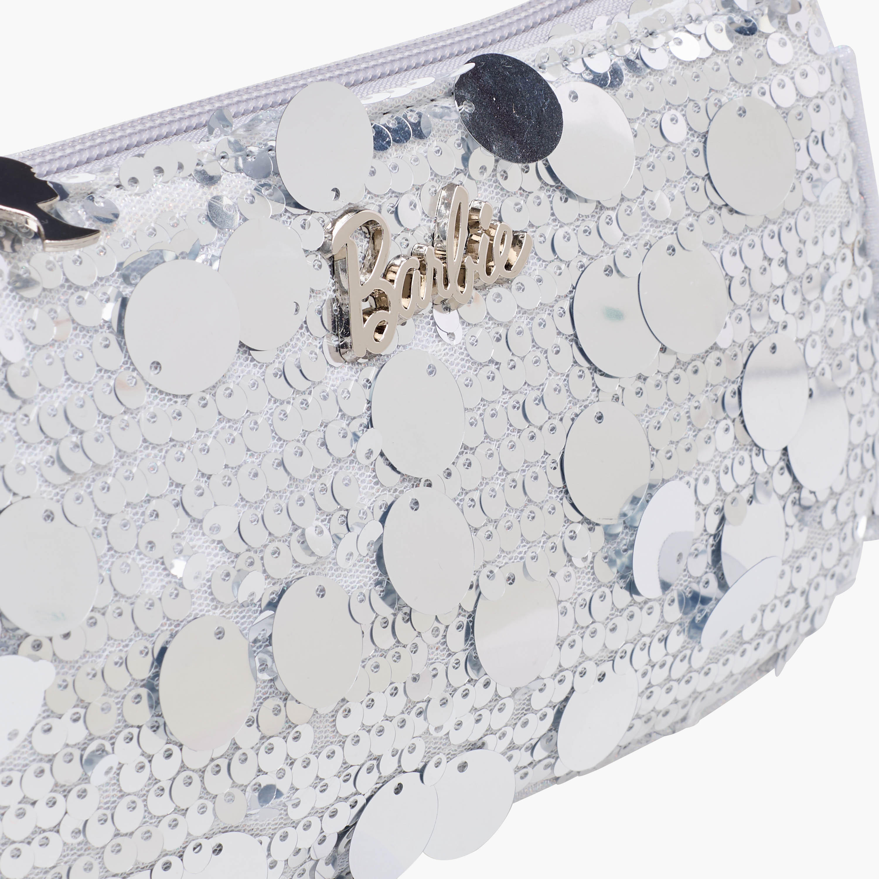 Barbie Embellished Shoulder Bag with Strap Handle-girls-accessories-bags-image-5