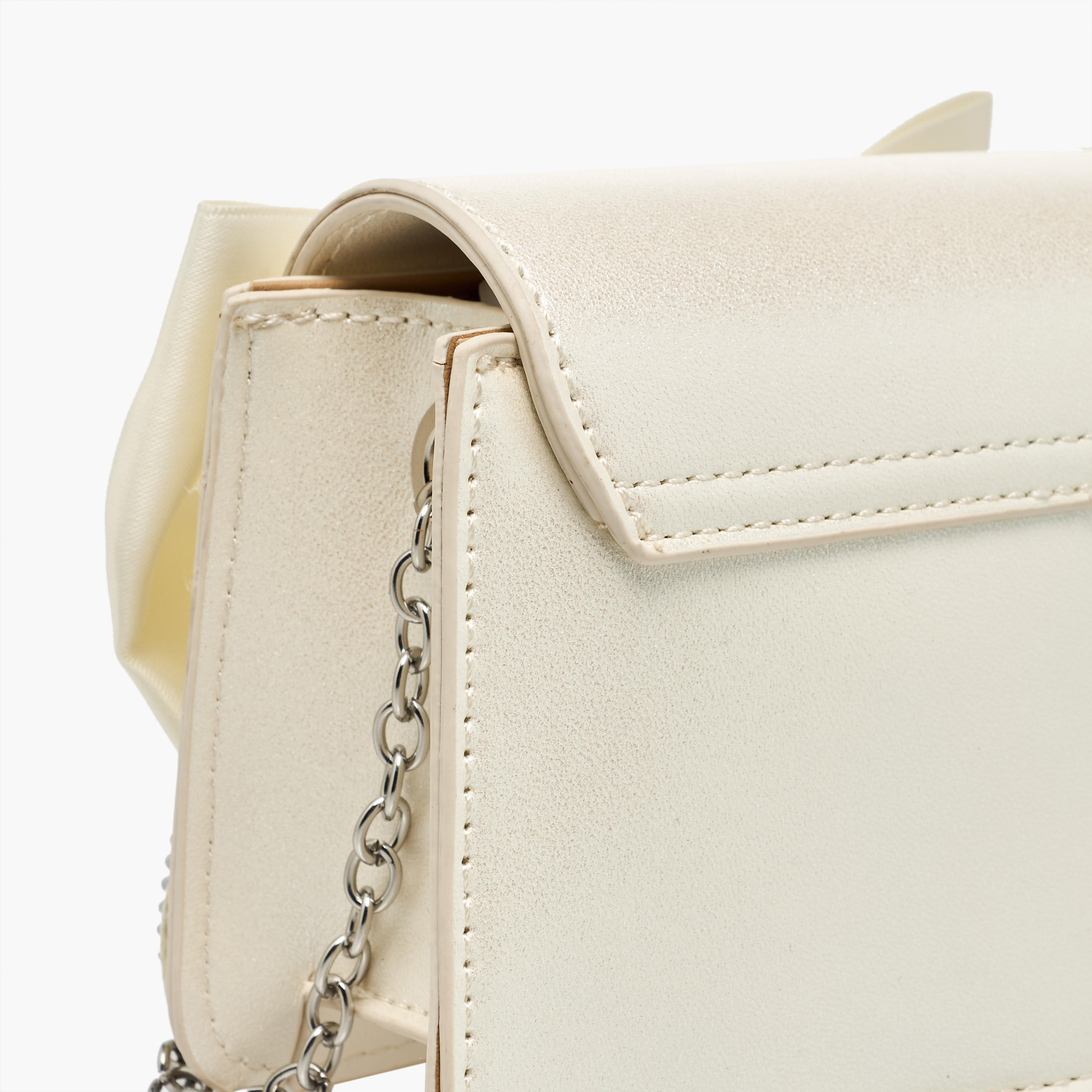 شنطة كروس بودي بحزام سلسلة وزخارف ميني ماوس من ديزني-girls-accessories-bags-image-6