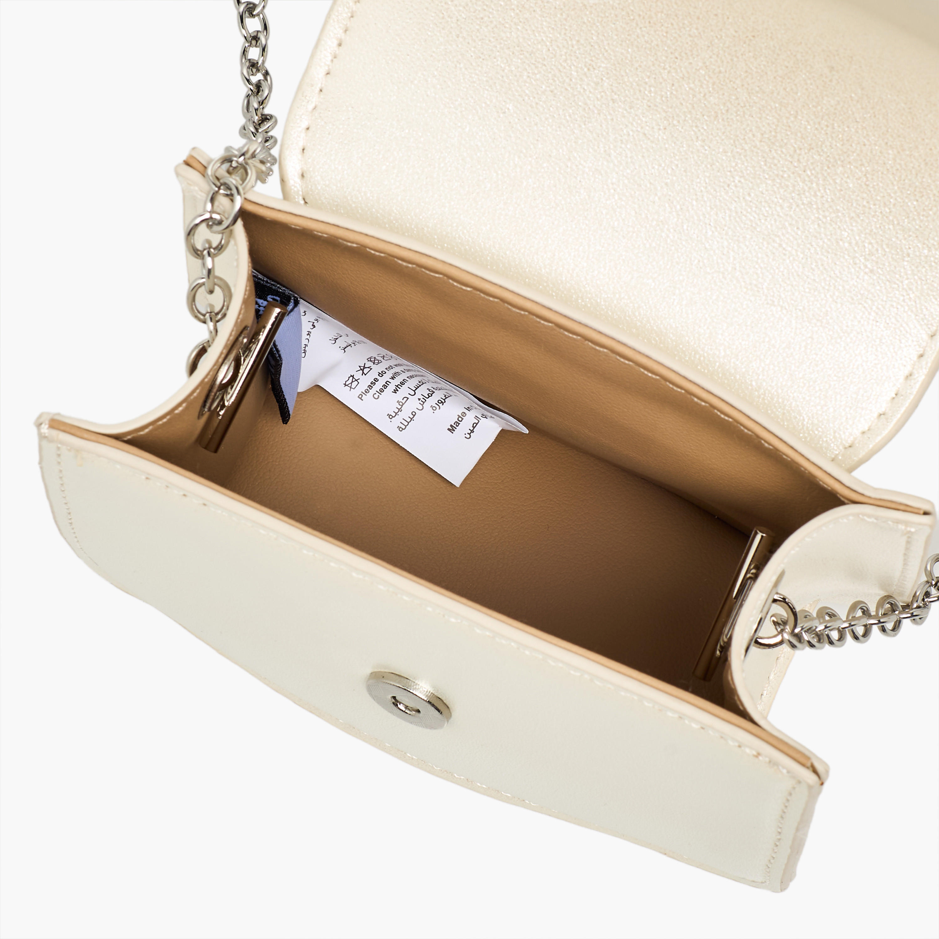 شنطة كروس بودي بحزام سلسلة وزخارف ميني ماوس من ديزني-girls-accessories-bags-image-8
