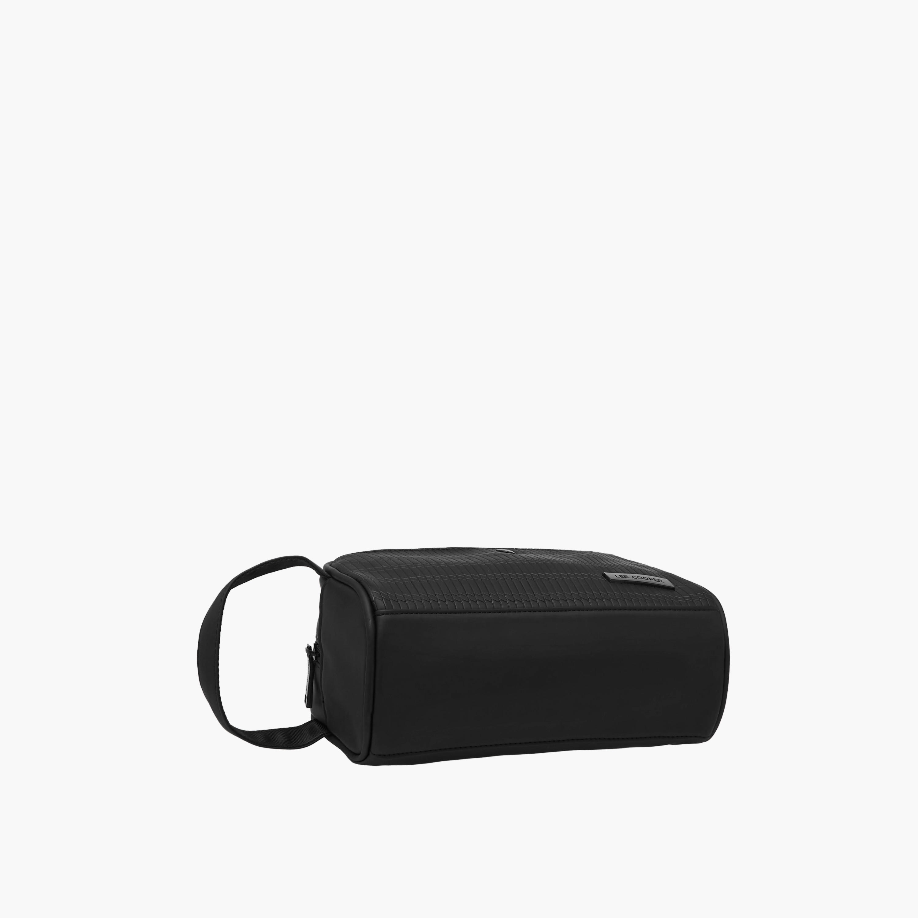Lee Cooper Textured Pouch with Zip Closure-travel-accessories-image-6