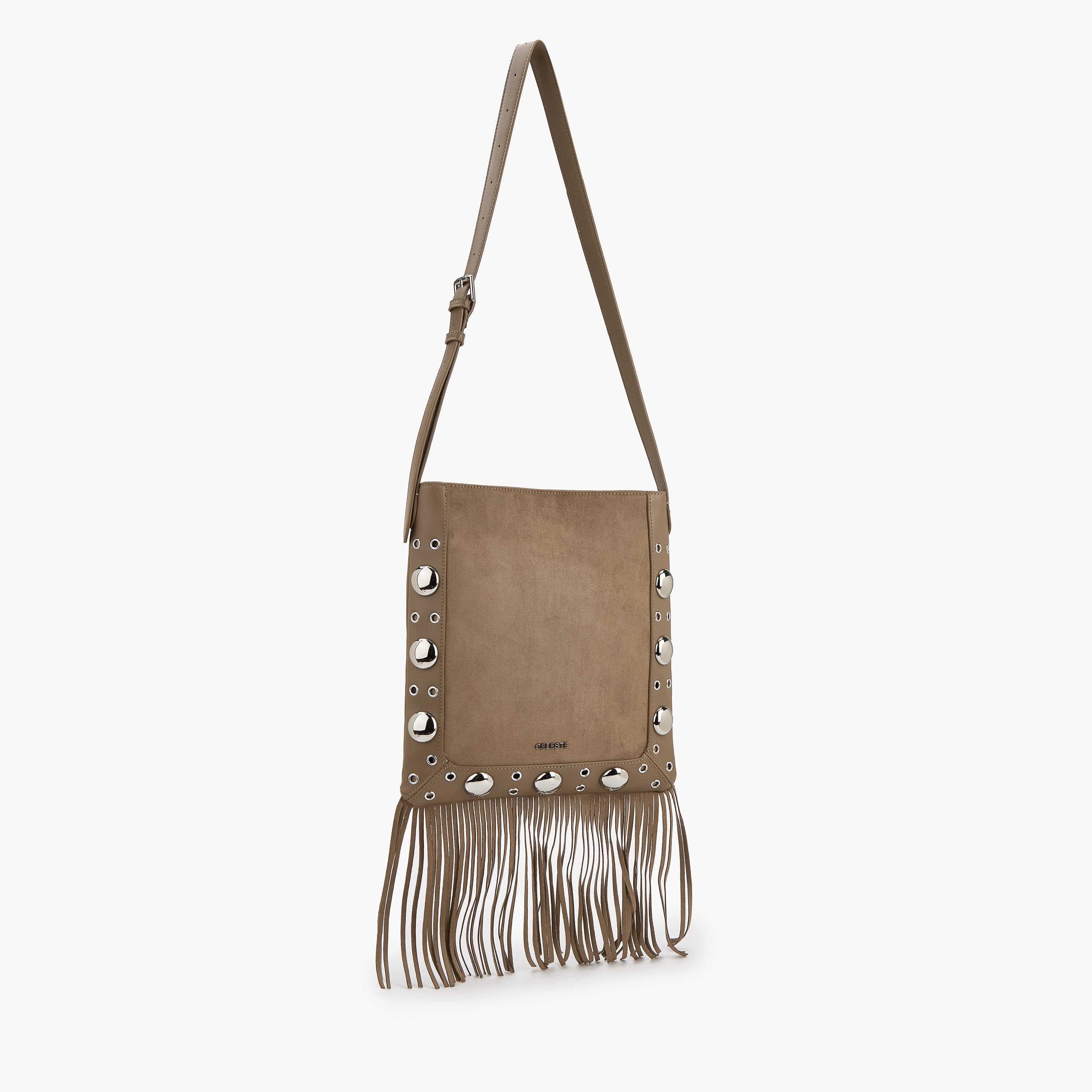 شنطة كتف مرصعة بشراشيب من سيليست-women-bagsandwallets-handbags-image-5