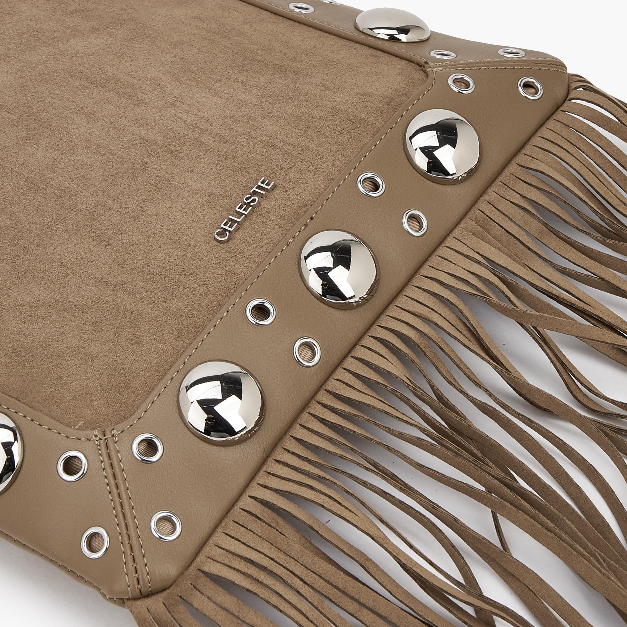 شنطة كتف مرصعة بشراشيب من سيليست-women-bagsandwallets-handbags-image-7