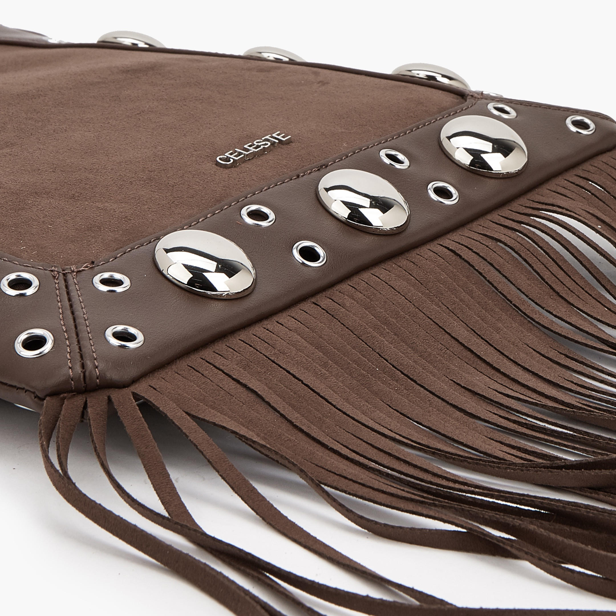 شنطة كتف مرصعة بشراشيب من سيليست-women-bagsandwallets-handbags-image-7