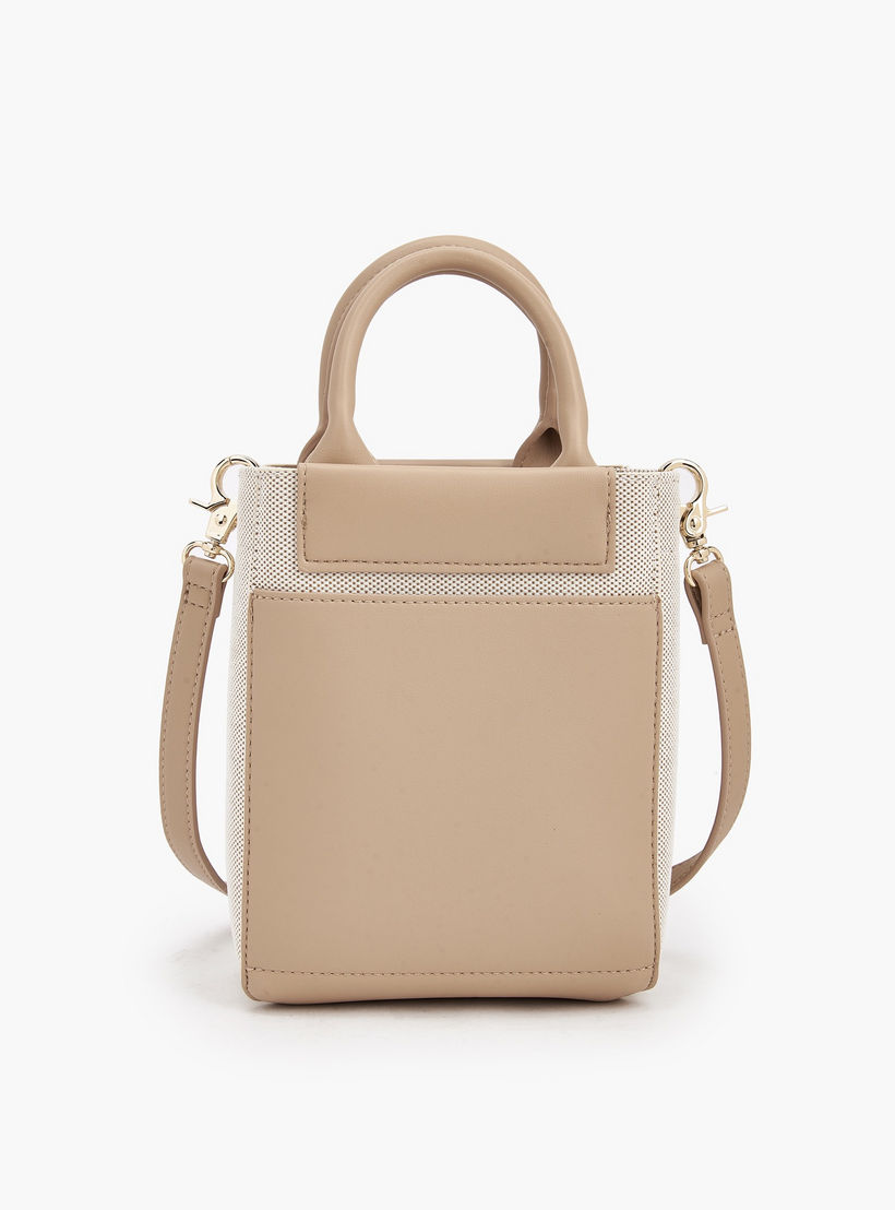 Celeste Textured Crossbody Bag with Double Handle-women-bagsandwallets-handbags-image-6