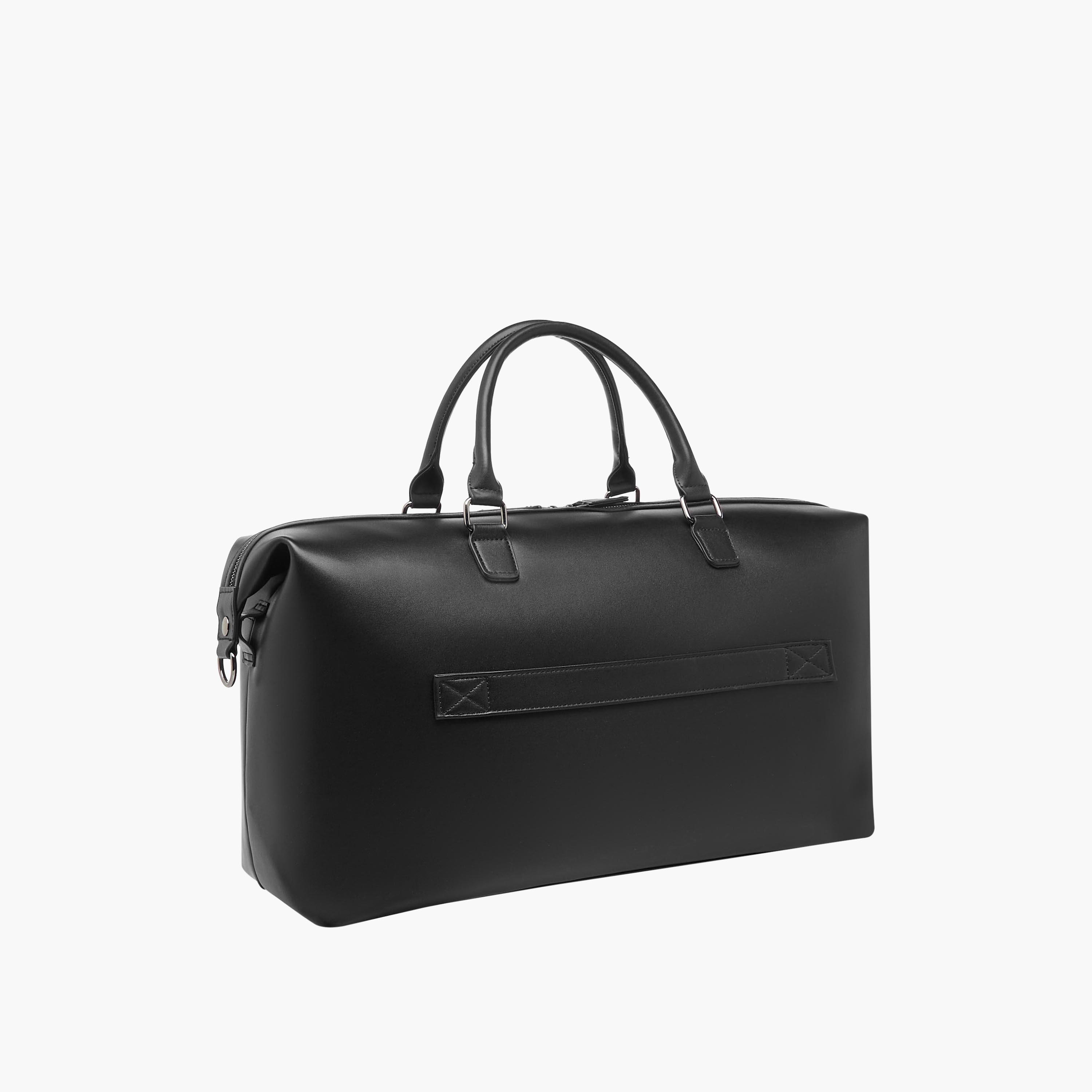 شنطة دافل منقوشة بحزام قابل للفصل وسحاب إغلاق من دوتشيني-travel-luggagesandbags-dufflebags-image-4