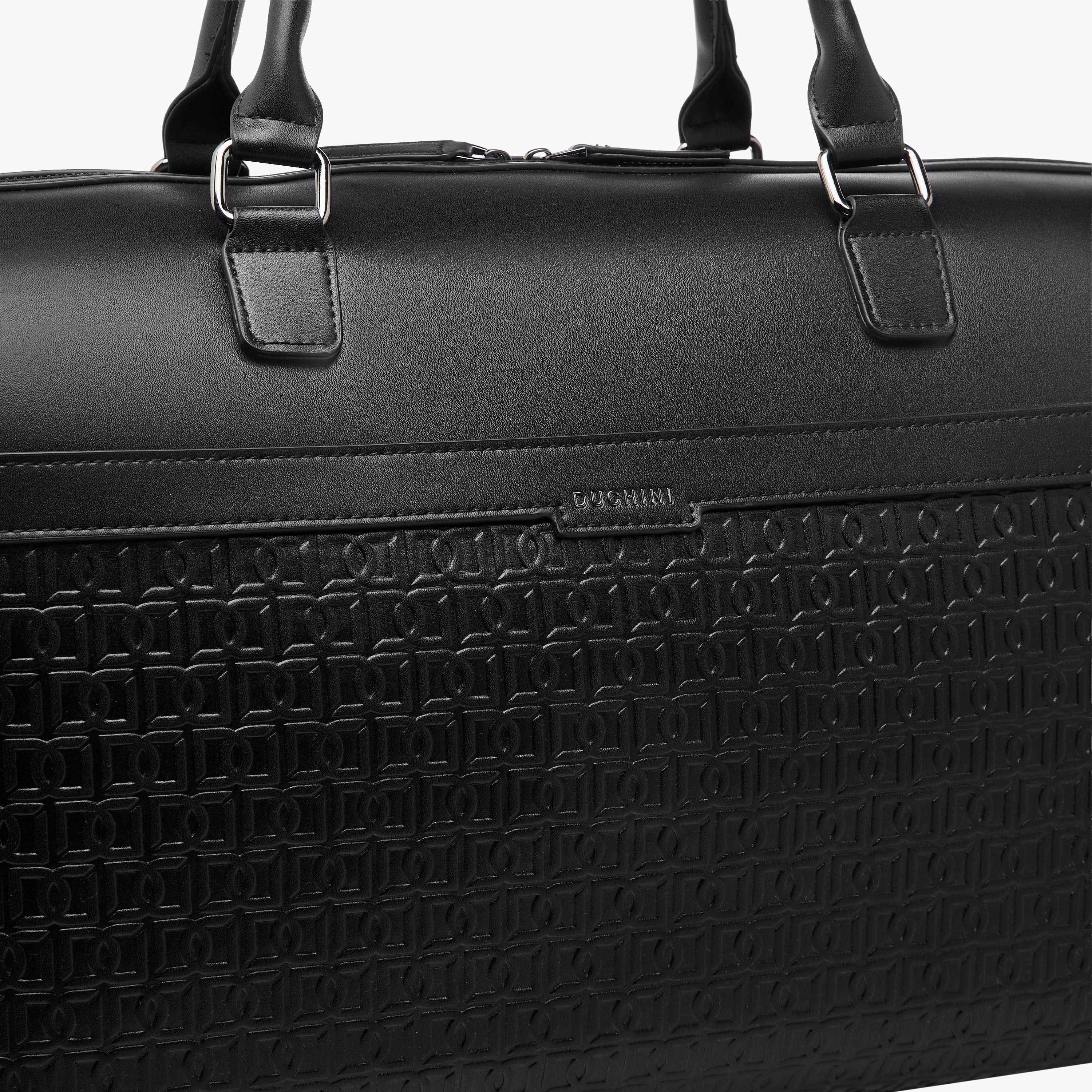 شنطة دافل منقوشة بحزام قابل للفصل وسحاب إغلاق من دوتشيني-travel-luggagesandbags-dufflebags-image-5