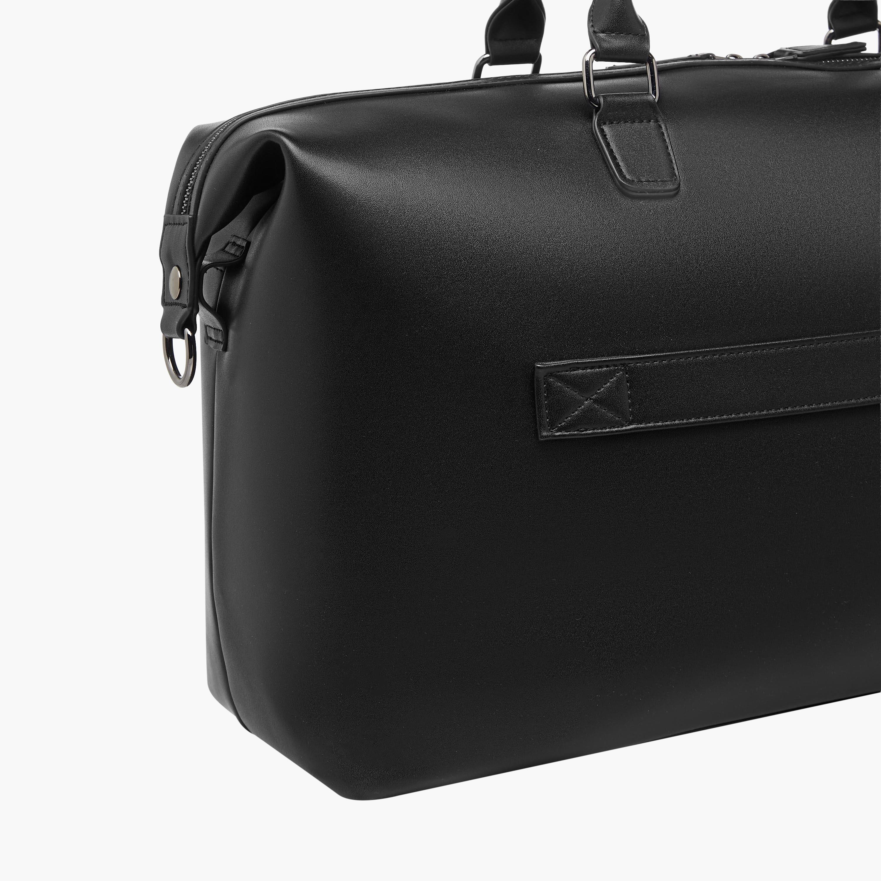شنطة دافل منقوشة بحزام قابل للفصل وسحاب إغلاق من دوتشيني-travel-luggagesandbags-dufflebags-image-6