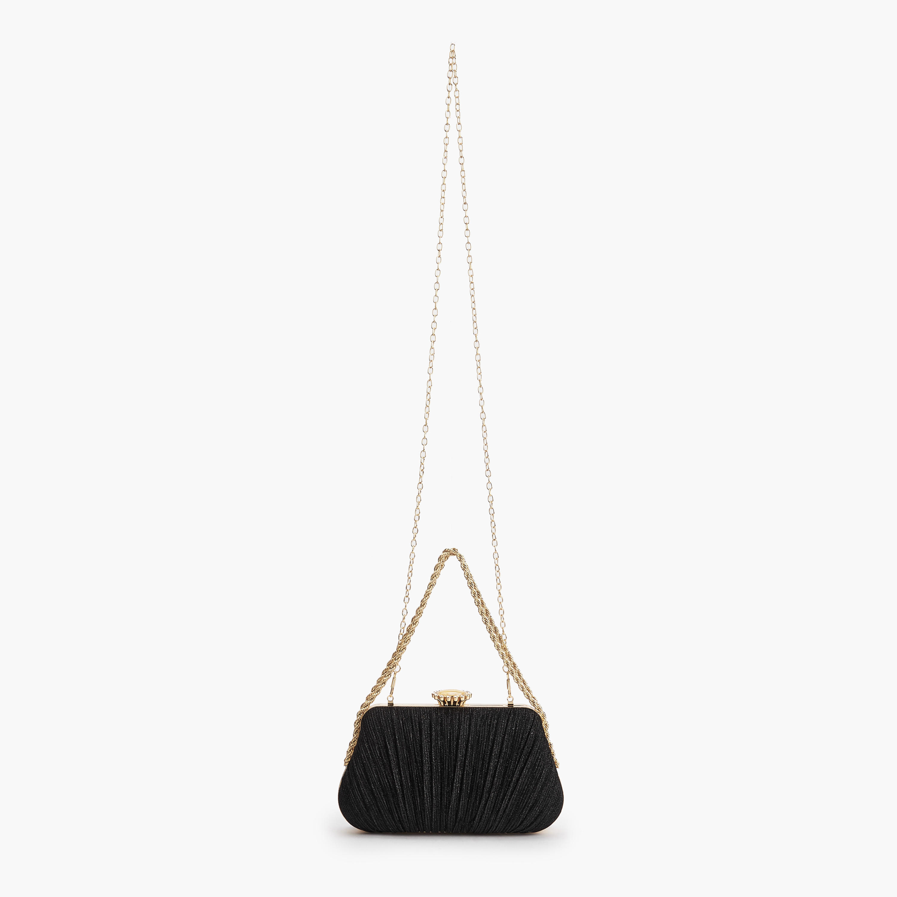 شنطة كلاتش بطيات بحزام سلسلة من بابريكا-women-bagsandwallets-handbags-image-2