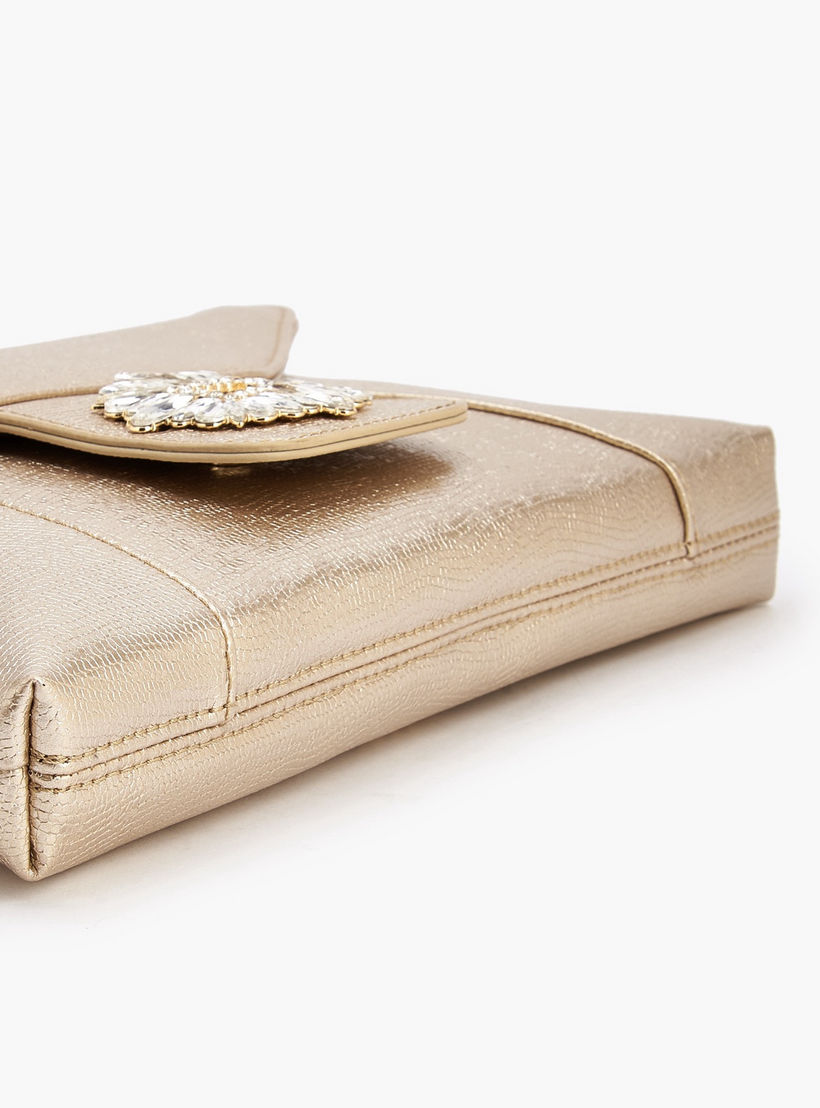 Paprika Embellished Clutch with Haul Loop-women-bagsandwallets-handbags-image-6