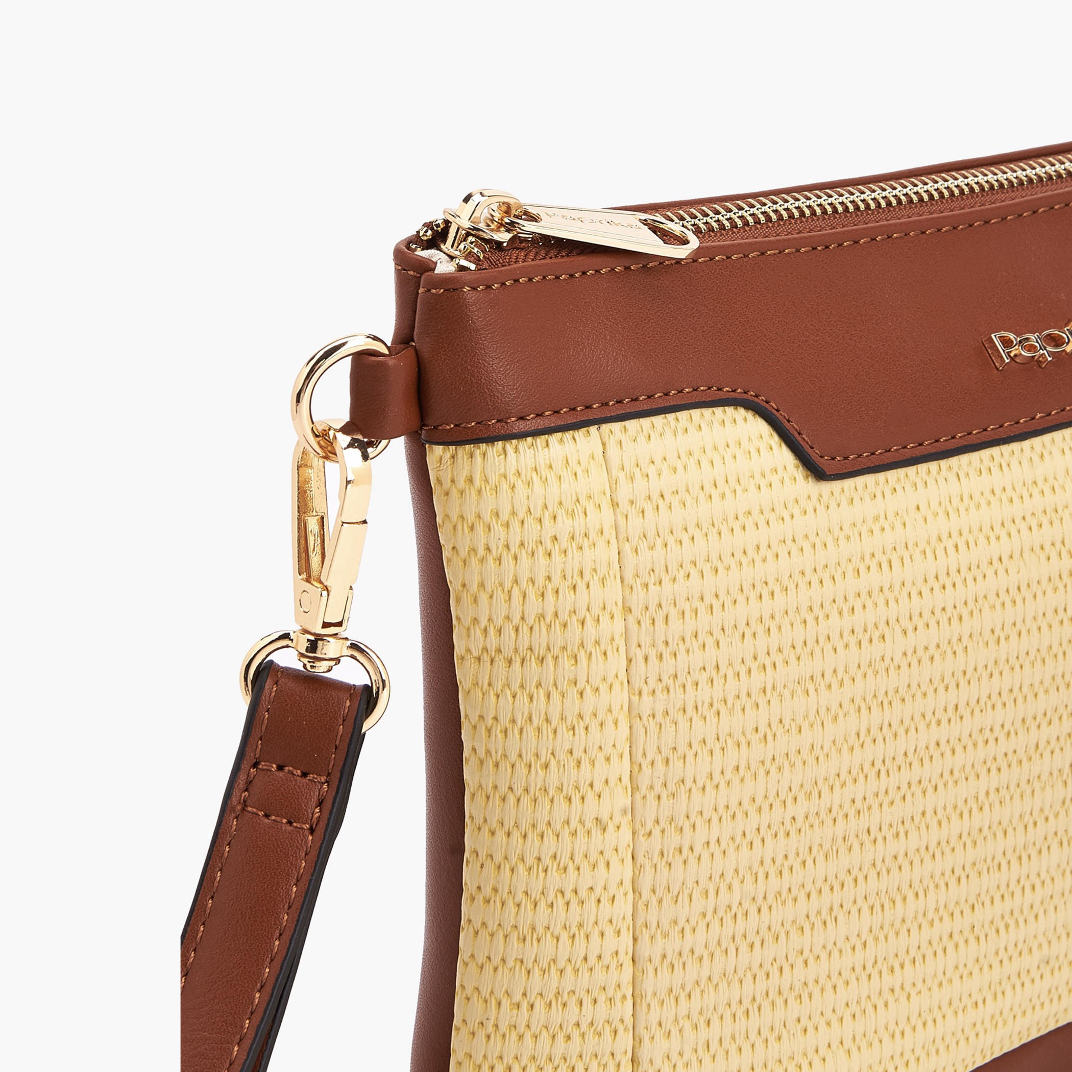 Paprika Textured Clutch with Detachable Wristlet Strap-women-bagsandwallets-handbags-image-3