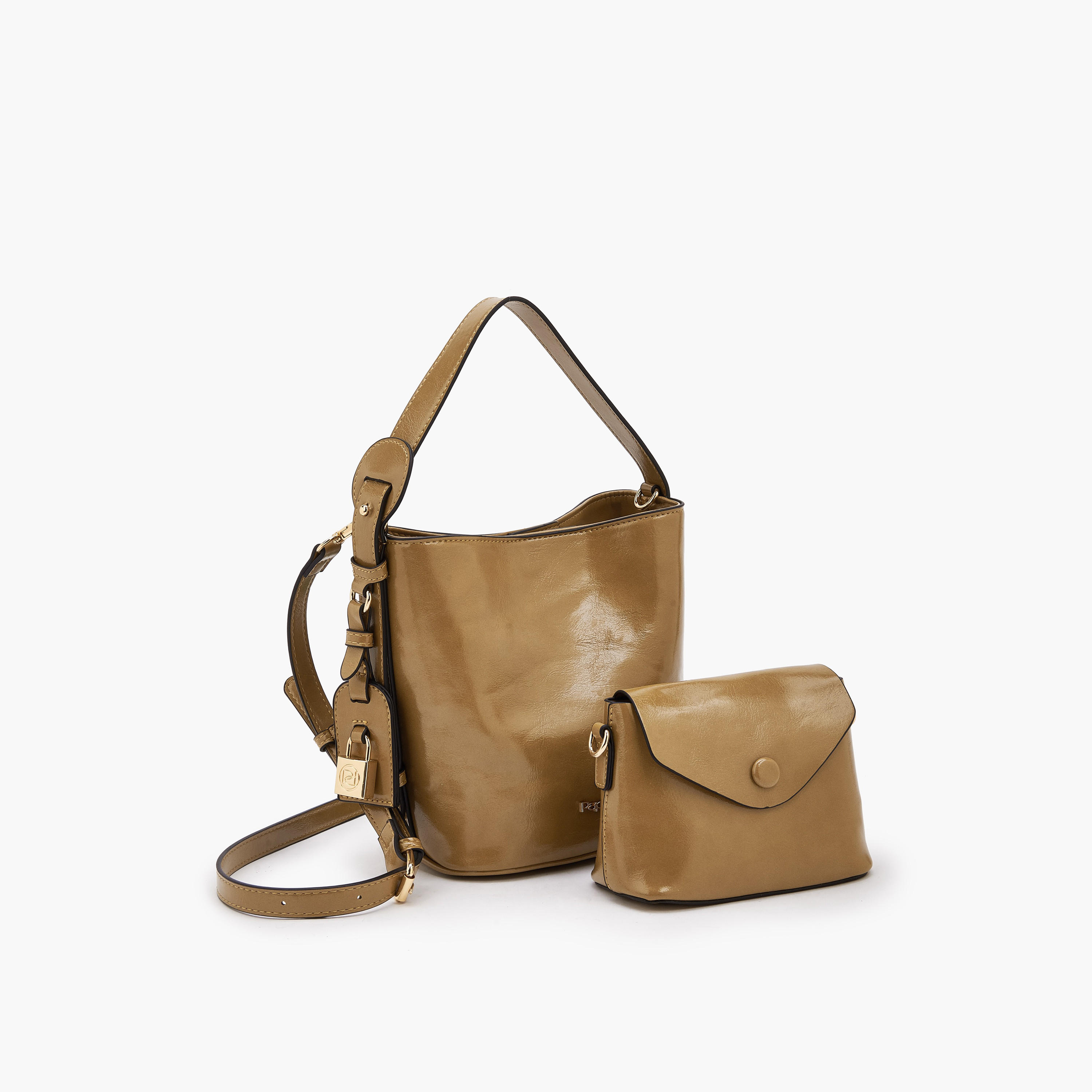 شنطة دلو سادة وشنطة كروس بودي من بابريكا-women-bagsandwallets-handbags-image-7
