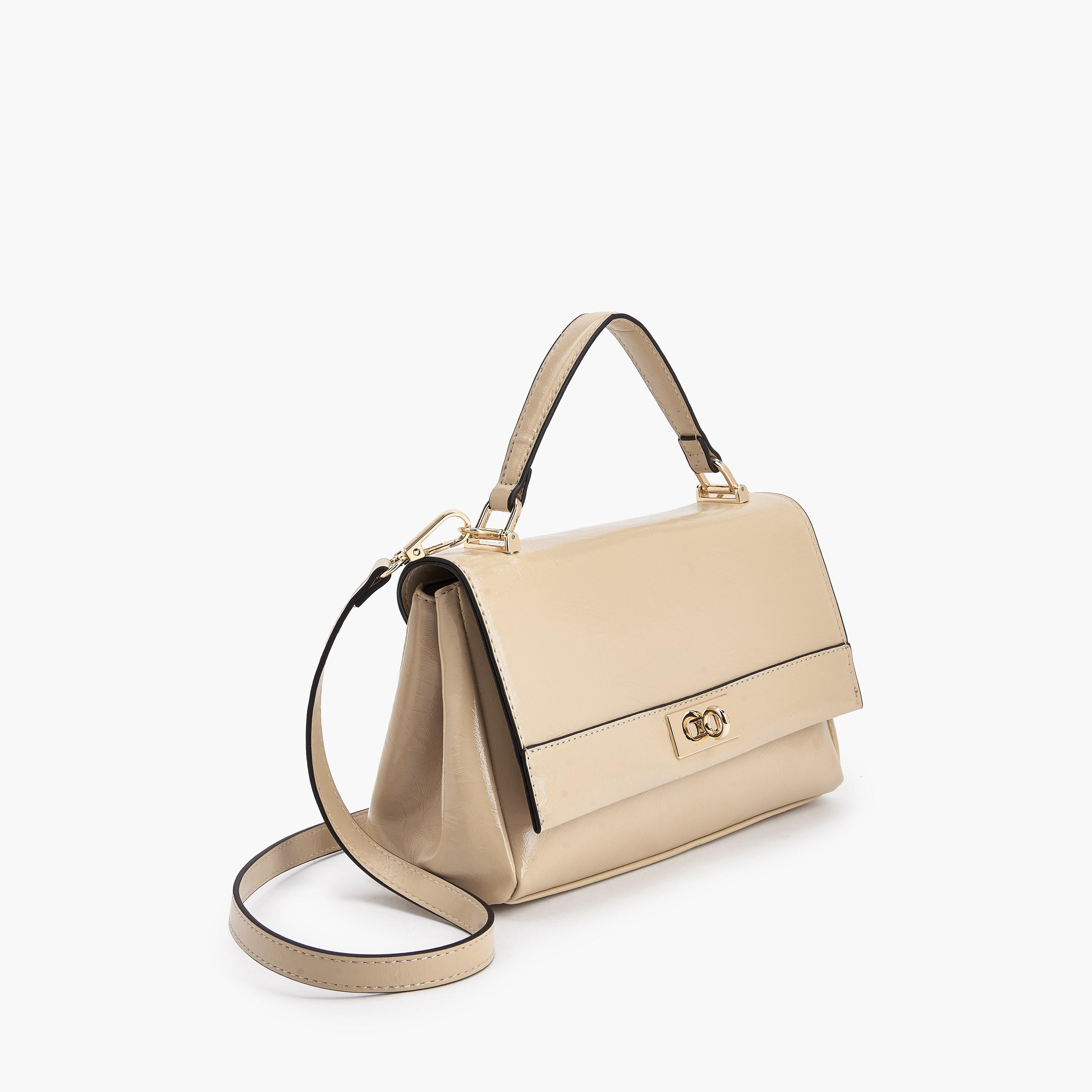 شنطة ساتشيل سادة بحزام قابل للفصل من بابريكا-women-bagsandwallets-handbags-image-3