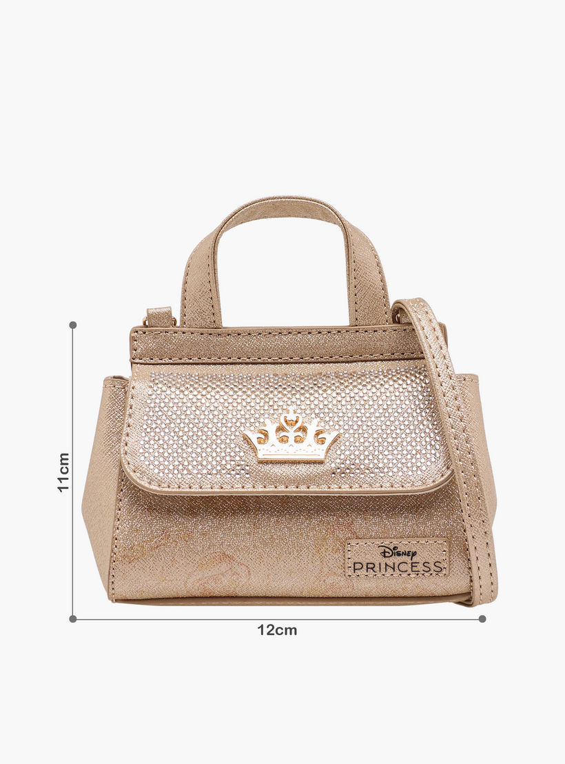 Disney Embellished Crossbody Bag with Flap Closure-girls-accessories-bags-image-2