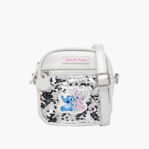 شنطة كروس بودي بزخارف ستيتش وأنجل من ديزني-girls-accessories-image-1