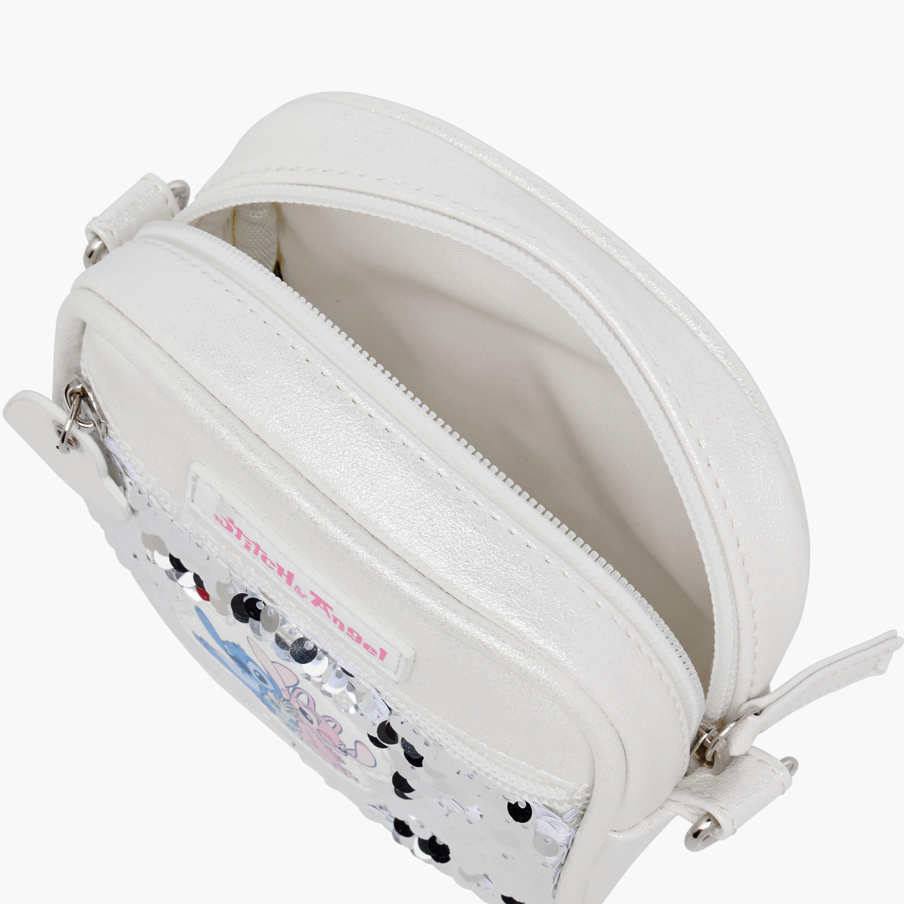 شنطة كروس بودي بزخارف ستيتش وأنجل من ديزني-girls-accessories-bags-image-8