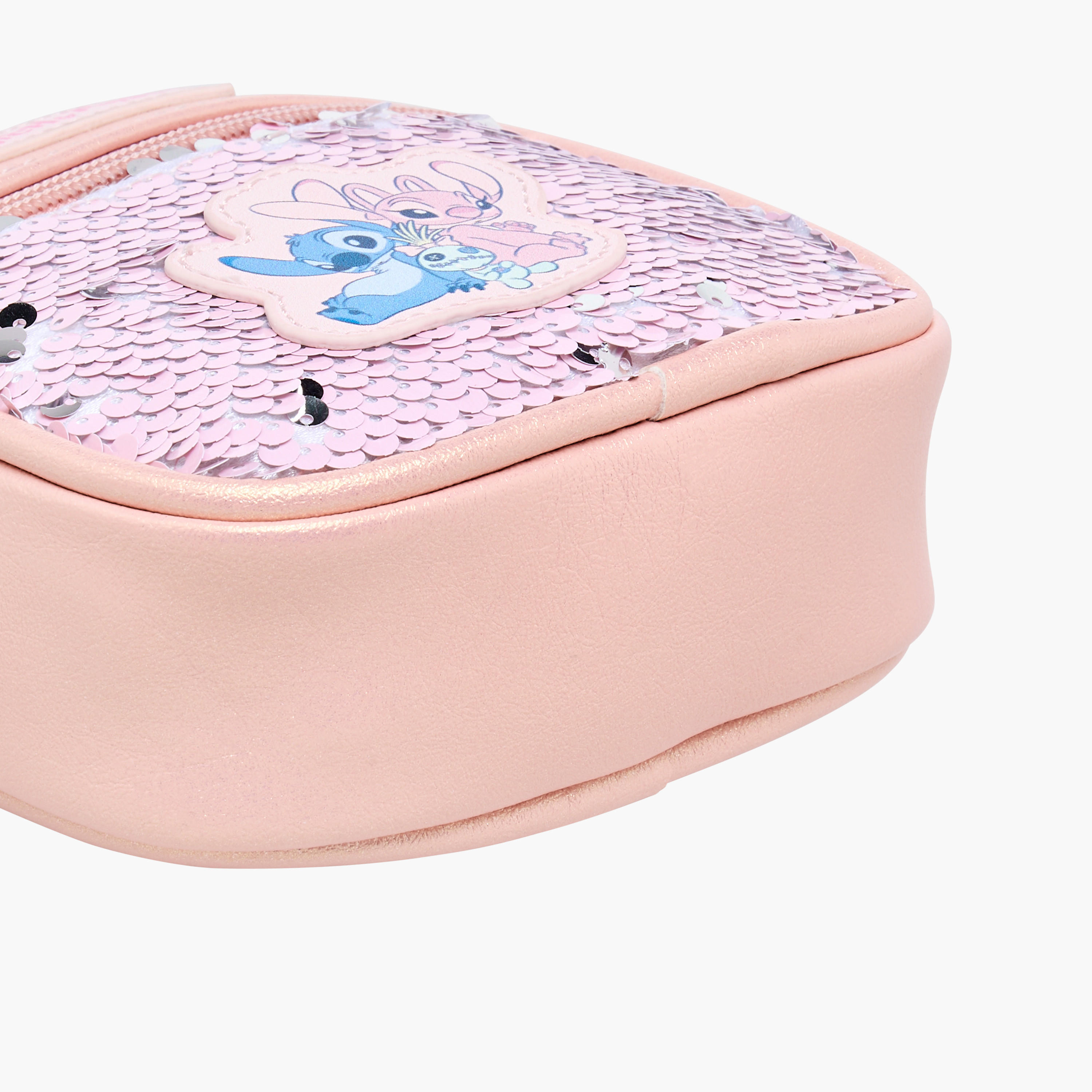 شنطة كروس بودي بزخارف ستيتش وأنجل من ديزني-girls-accessories-bags-image-7