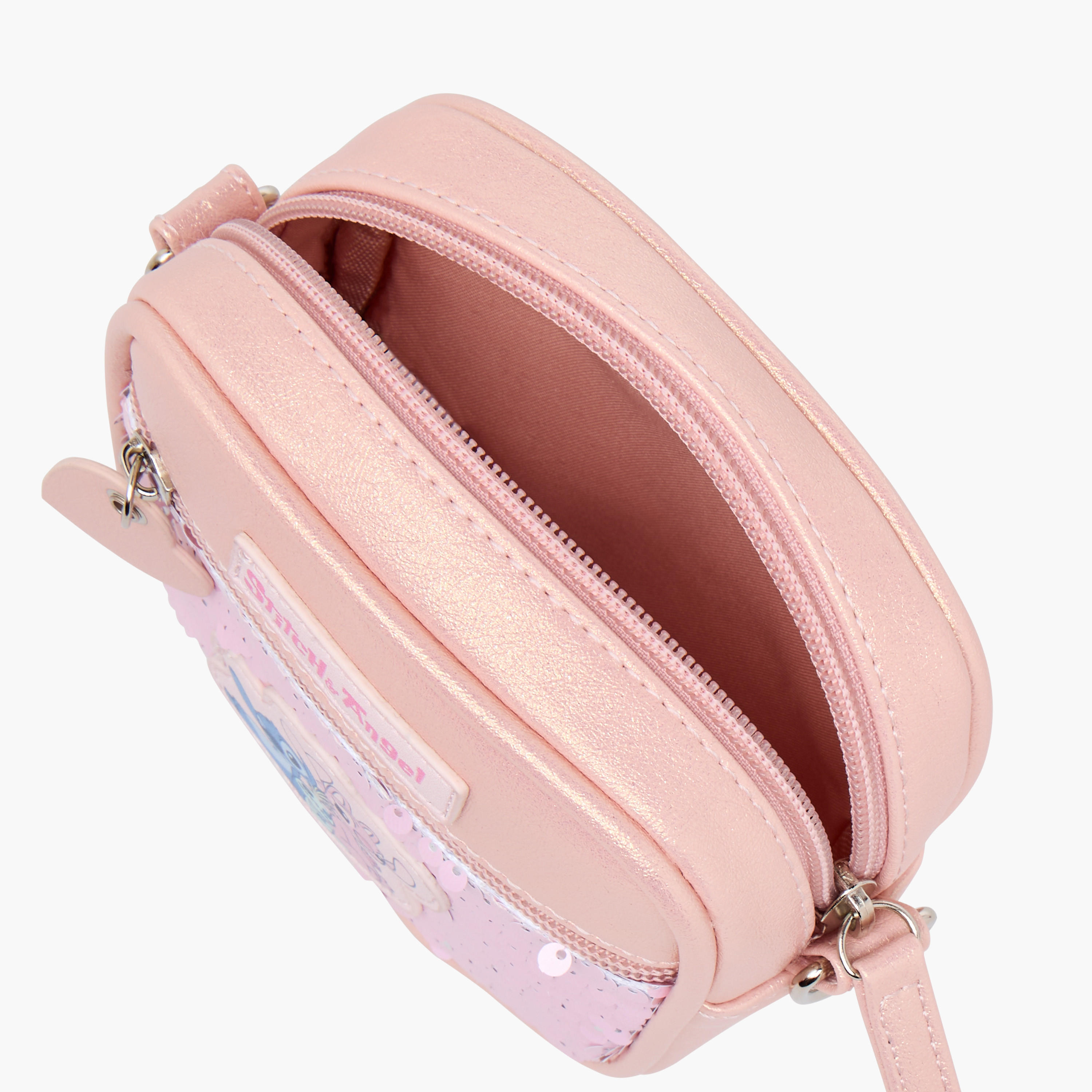 شنطة كروس بودي بزخارف ستيتش وأنجل من ديزني-girls-accessories-bags-image-8