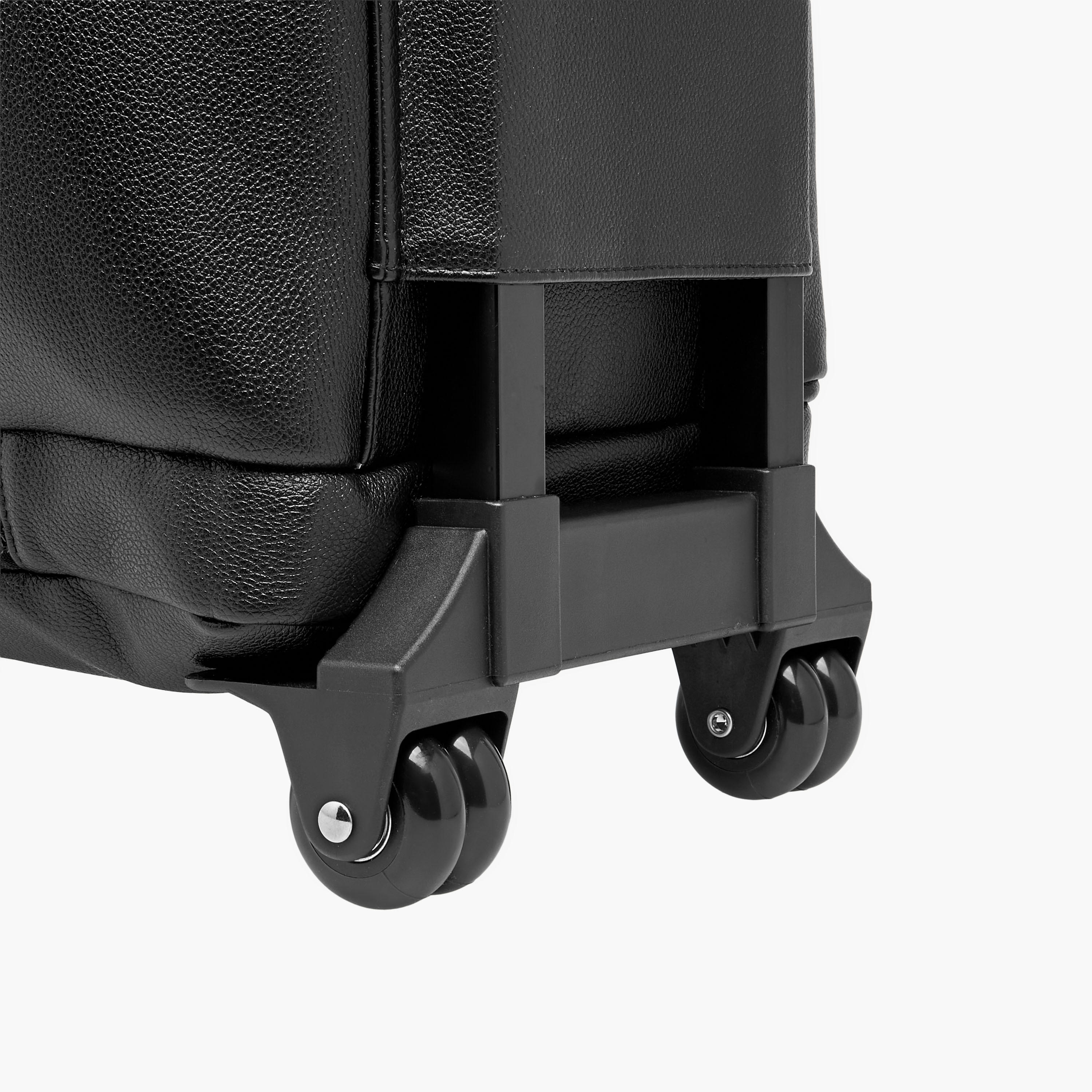 WAVE Textured Softcase Trolley Bag with Retractable Handle-travel-luggagesandbags-luggage-image-10