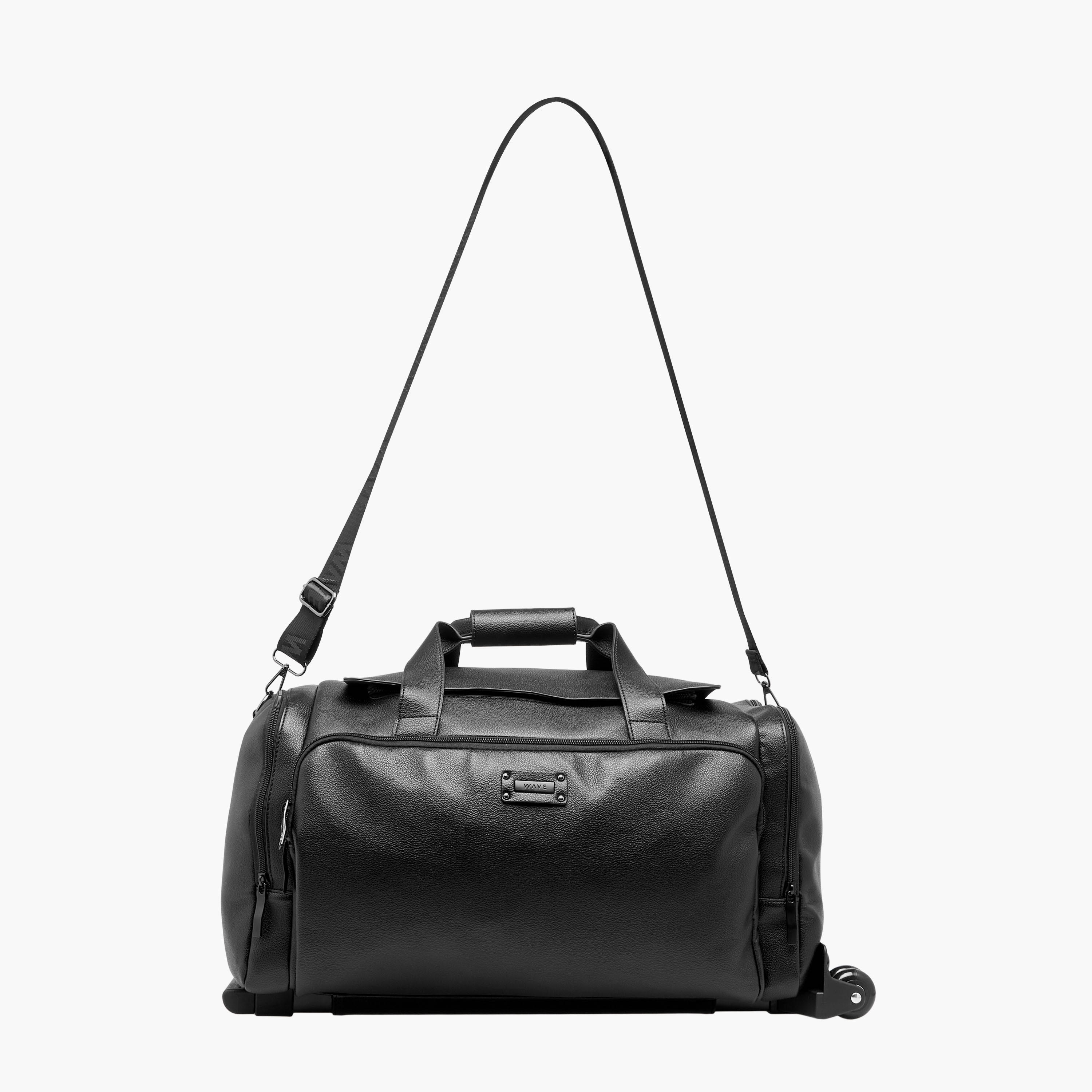WAVE Textured Softcase Trolley Bag with Retractable Handle-travel-luggagesandbags-luggage-image-3