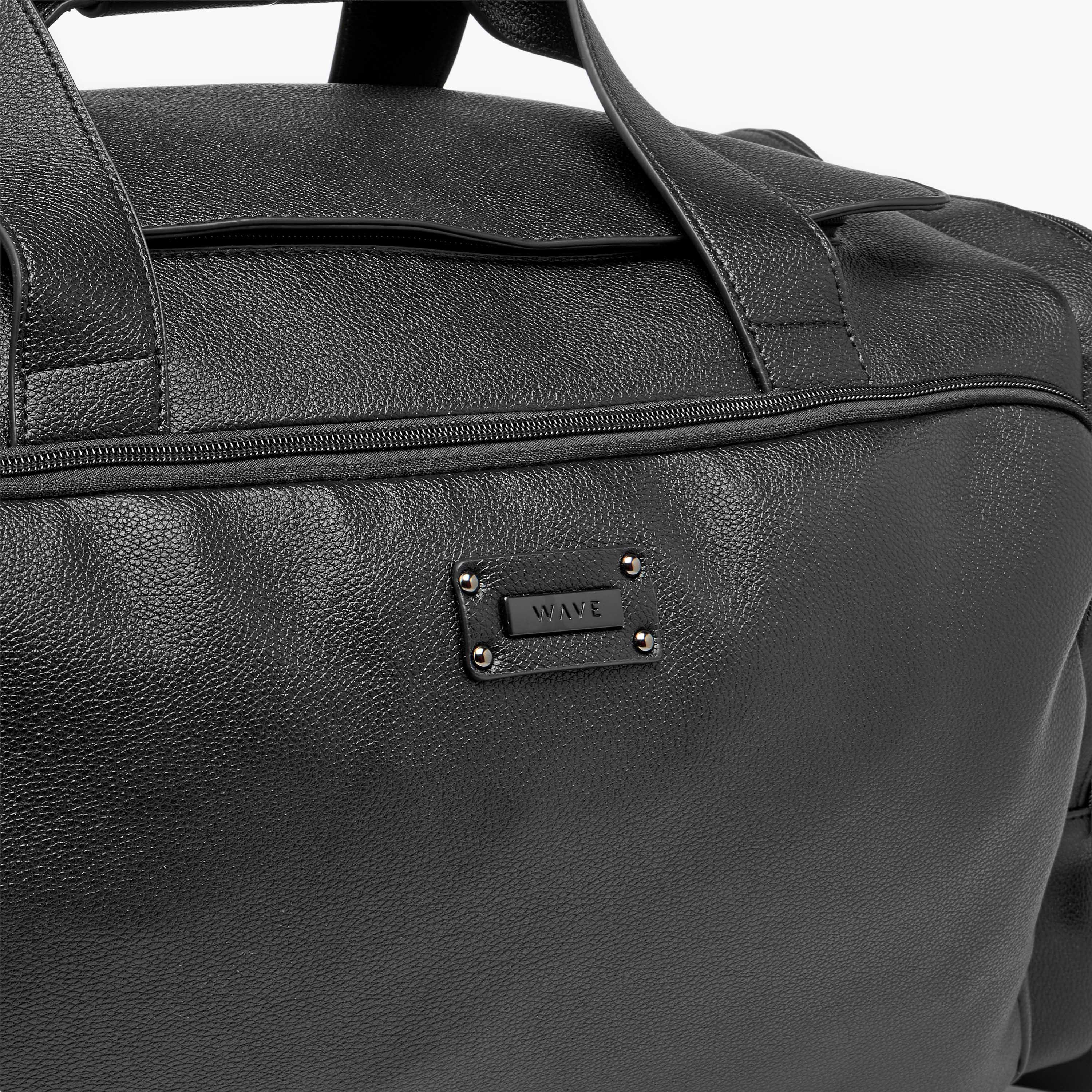 WAVE Textured Softcase Trolley Bag with Retractable Handle-travel-luggagesandbags-luggage-image-5