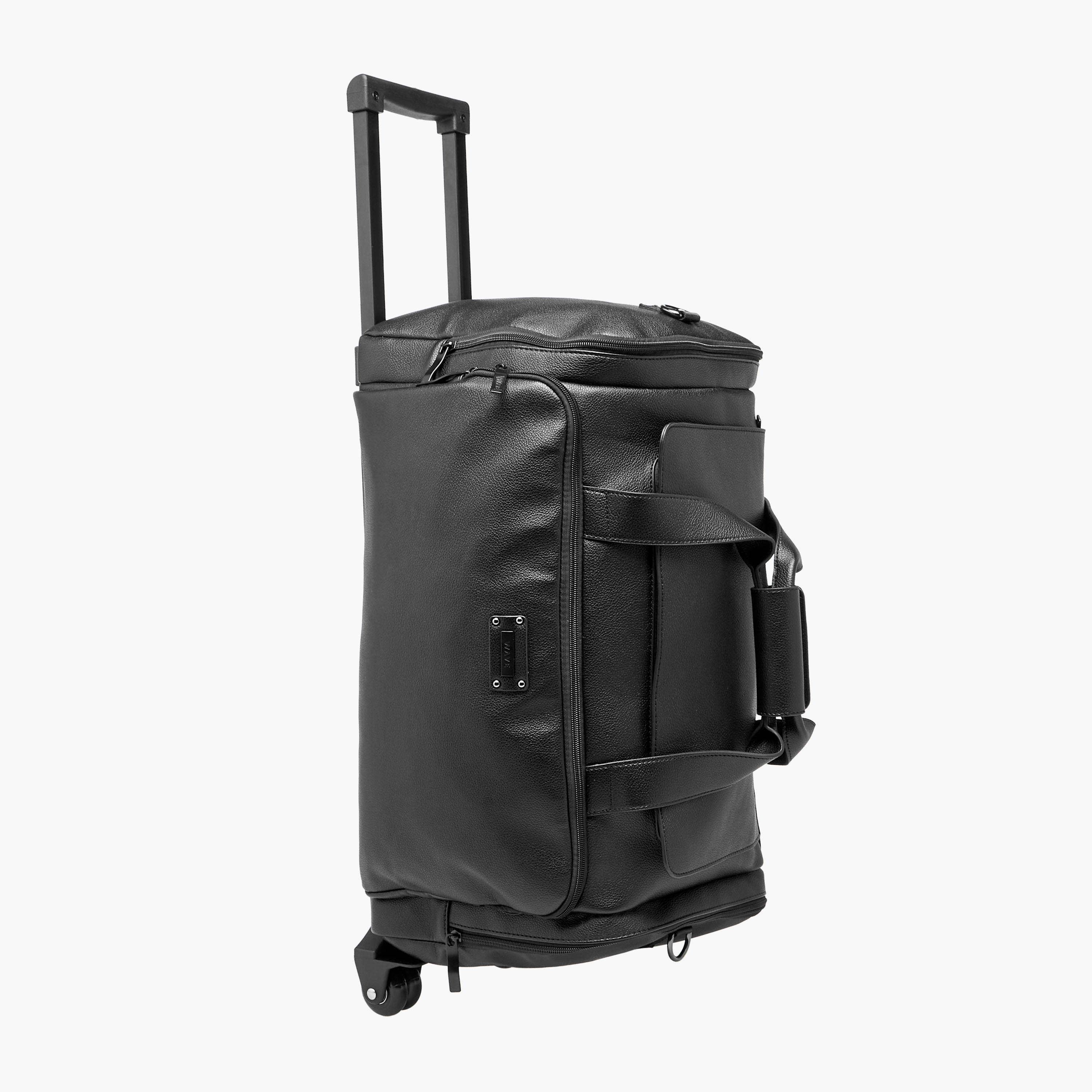 WAVE Textured Softcase Trolley Bag with Retractable Handle-travel-luggagesandbags-luggage-image-8