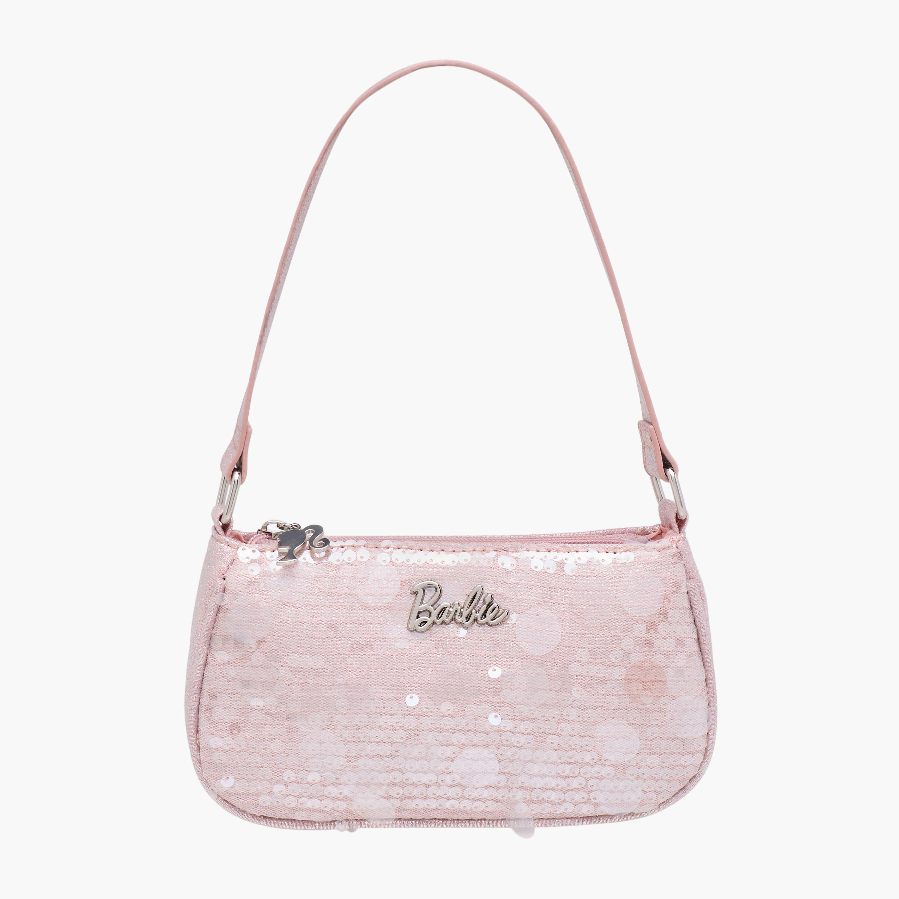 شنطة كتف مزينة بمبقض حزام من باربي-girls-accessories-bags-image-1