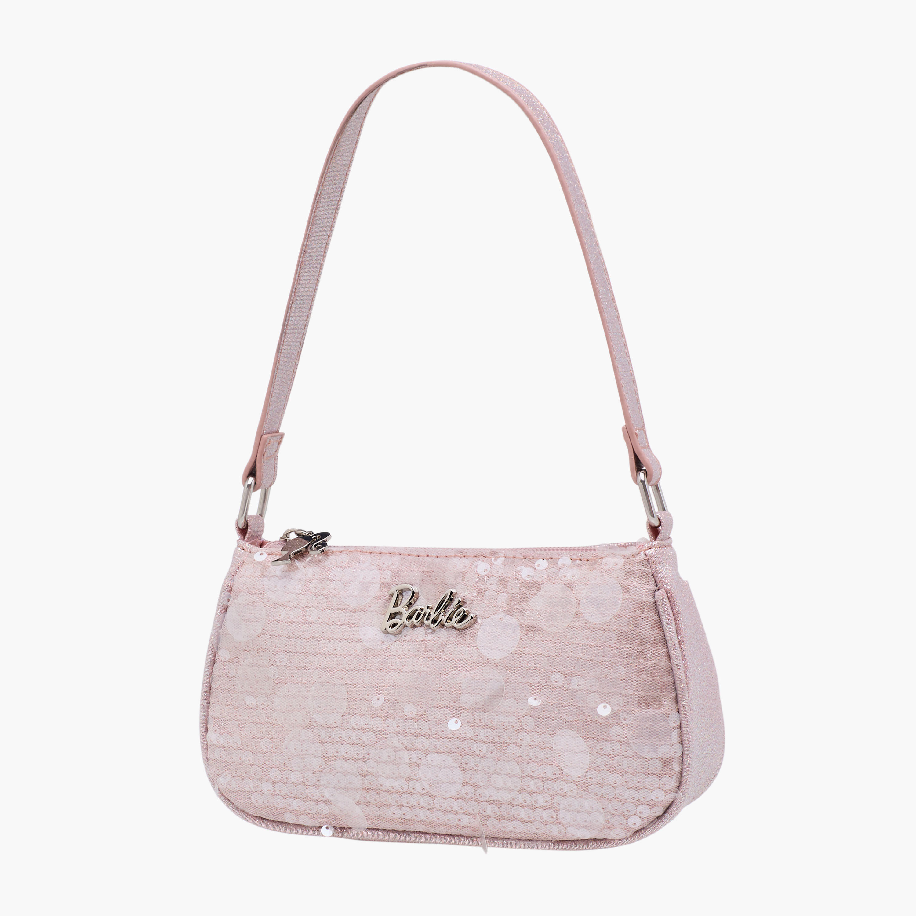 شنطة كتف مزينة بمبقض حزام من باربي-girls-accessories-bags-image-3