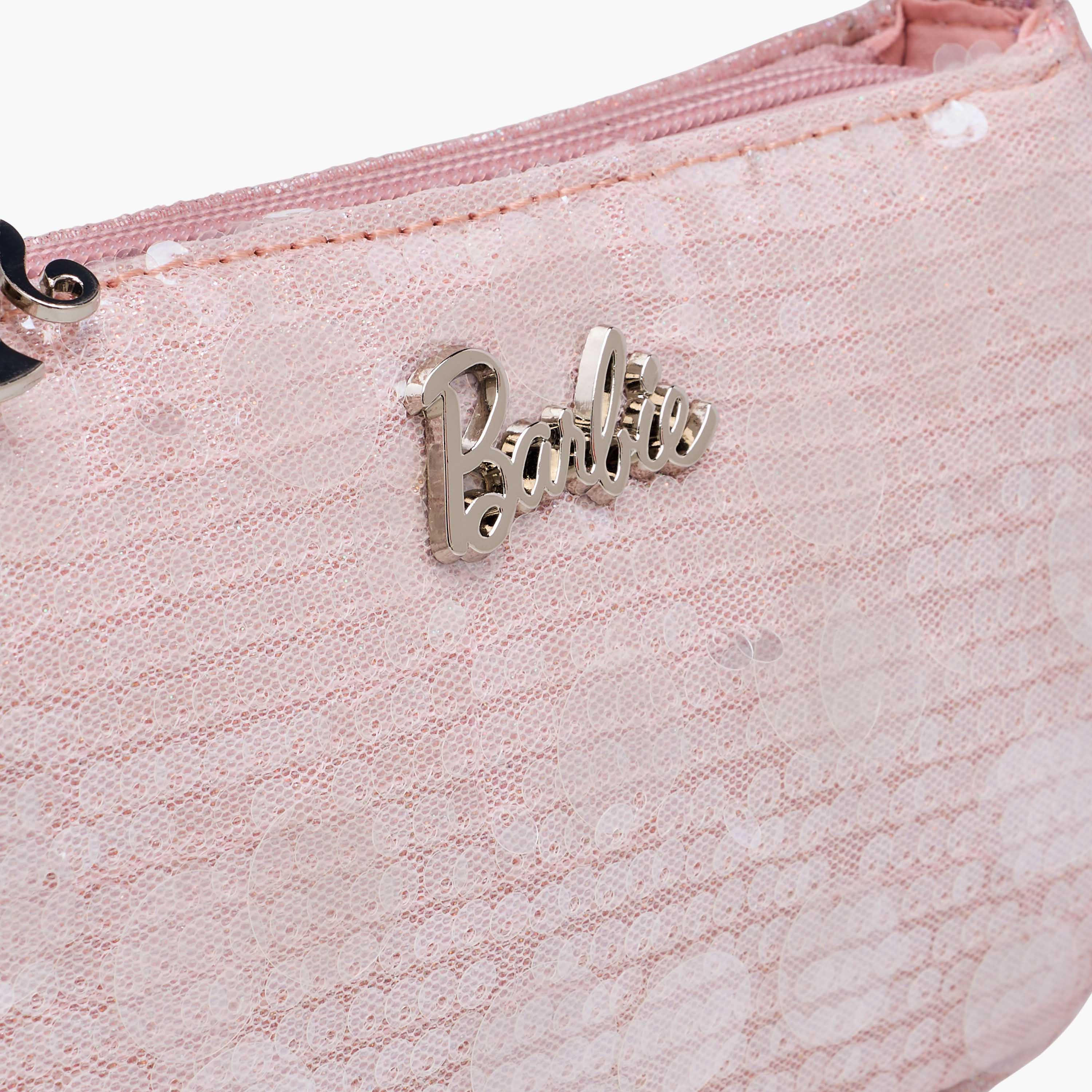 شنطة كتف مزينة بمبقض حزام من باربي-girls-accessories-bags-image-5