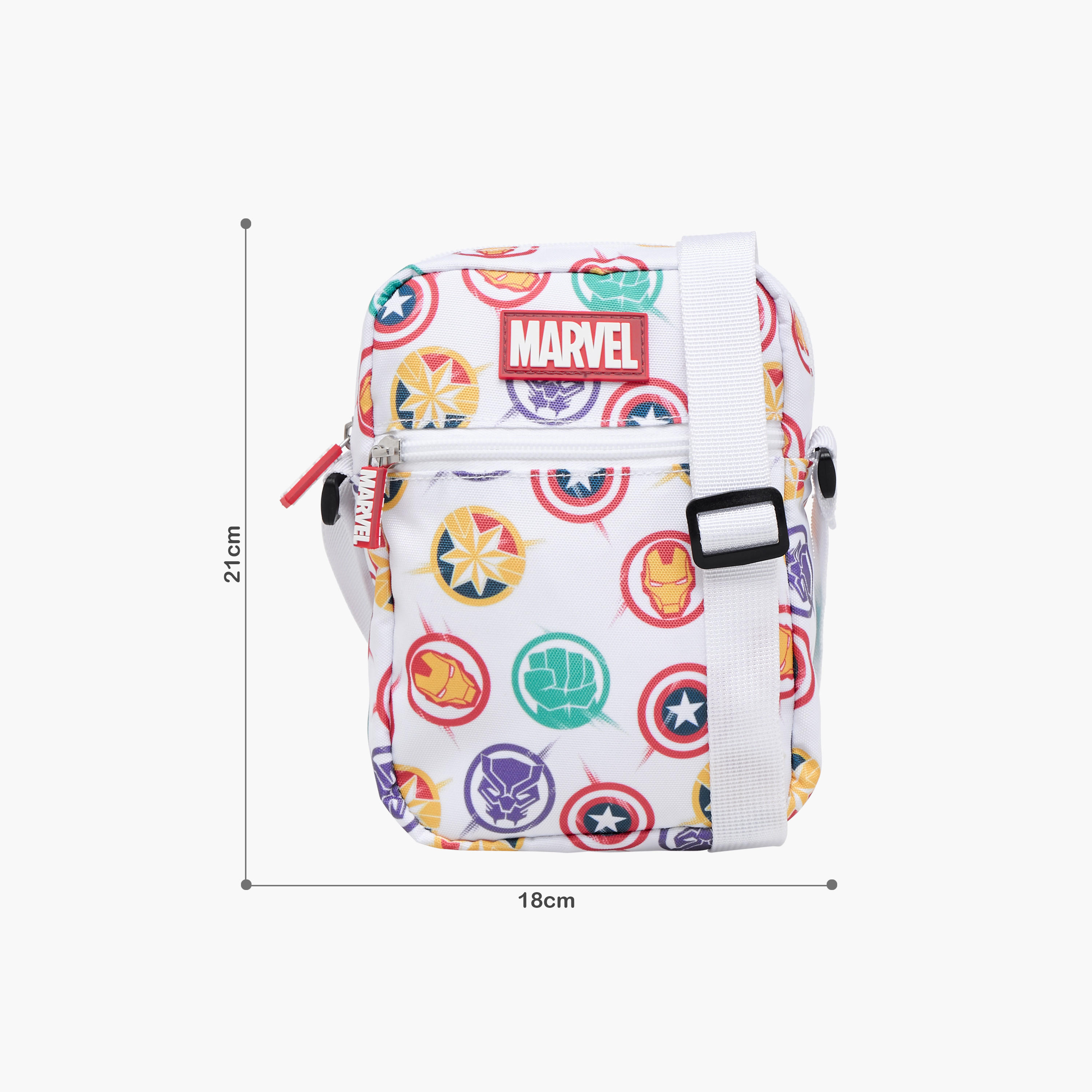 Marvel Crossbody Bag with Avengers Print-boys-accessories-bagsandbackpacks-image-3
