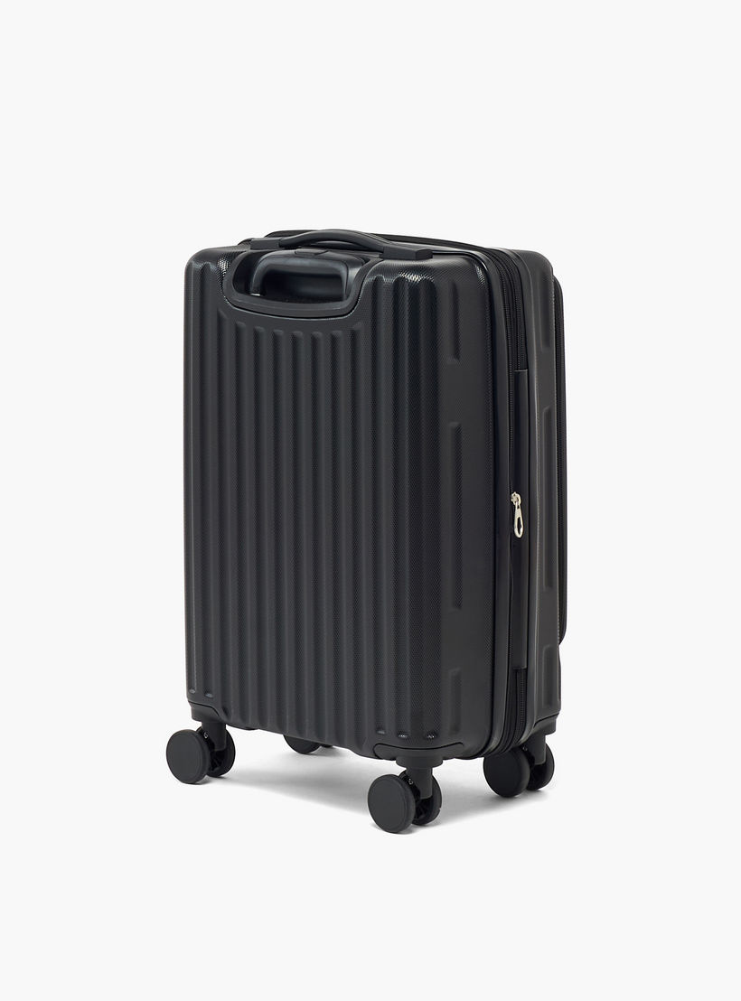 شنطة ترولي صلبة بارزة الملمس بمقبض قابل للسحب من أوكلان من شوإكسبريس - للكبينة-travel-luggagesandbags-luggage-image-3