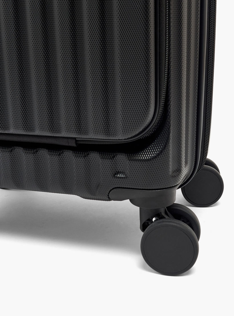شنطة ترولي صلبة بارزة الملمس بمقبض قابل للسحب من أوكلان من شوإكسبريس - للكبينة-travel-luggagesandbags-luggage-image-7