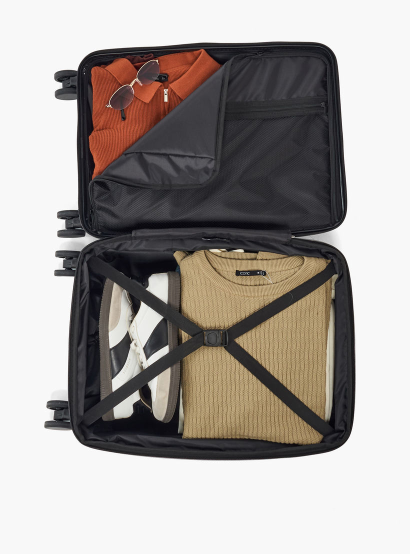 شنطة ترولي صلبة بارزة الملمس بمقبض قابل للسحب من أوكلان من شوإكسبريس - للكبينة-travel-luggagesandbags-luggage-image-8