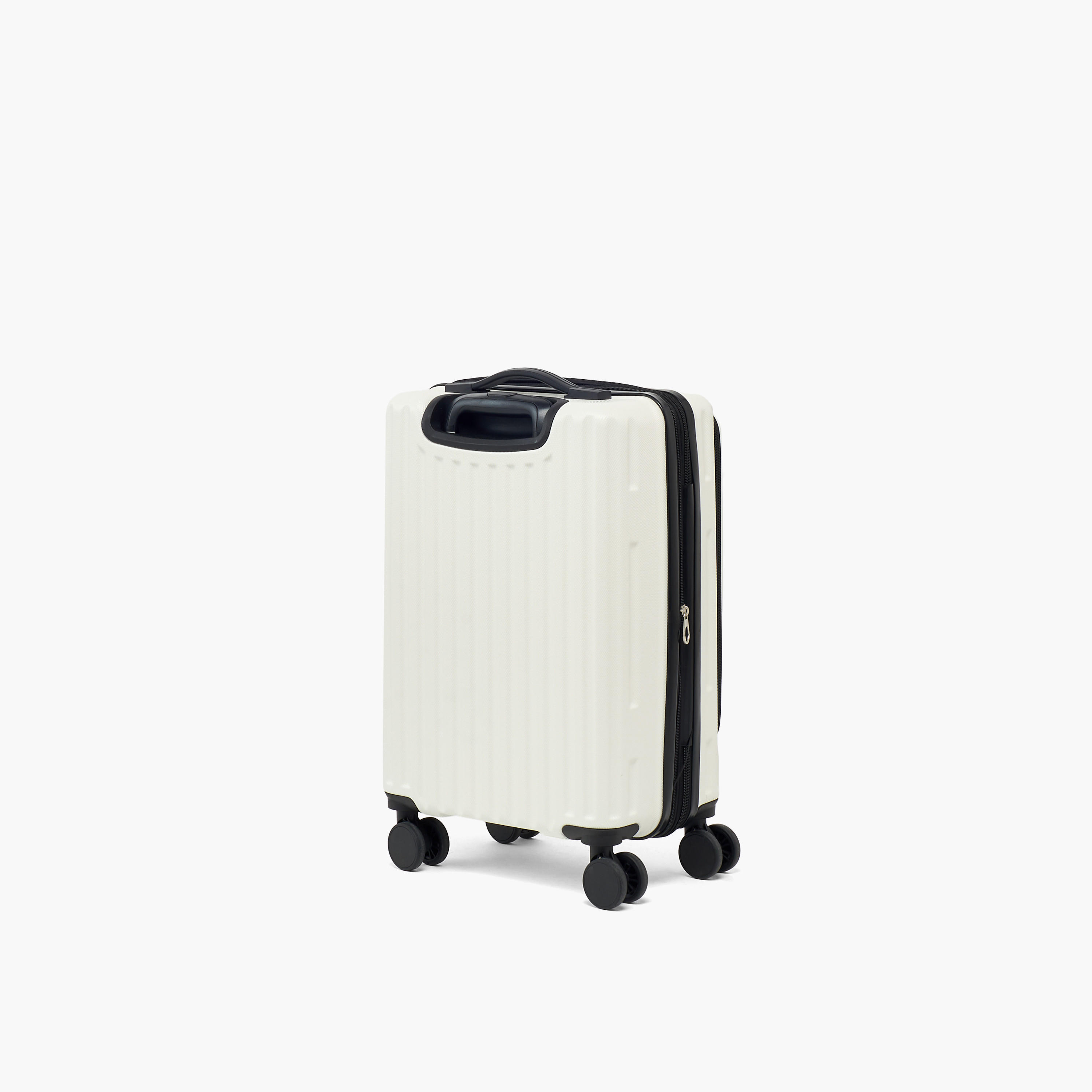 Oaklan by Shoexpress Textured Hardcase Luggage Trolley with Retractable Handle - Cabin-travel-luggagesandbags-luggage-image-3