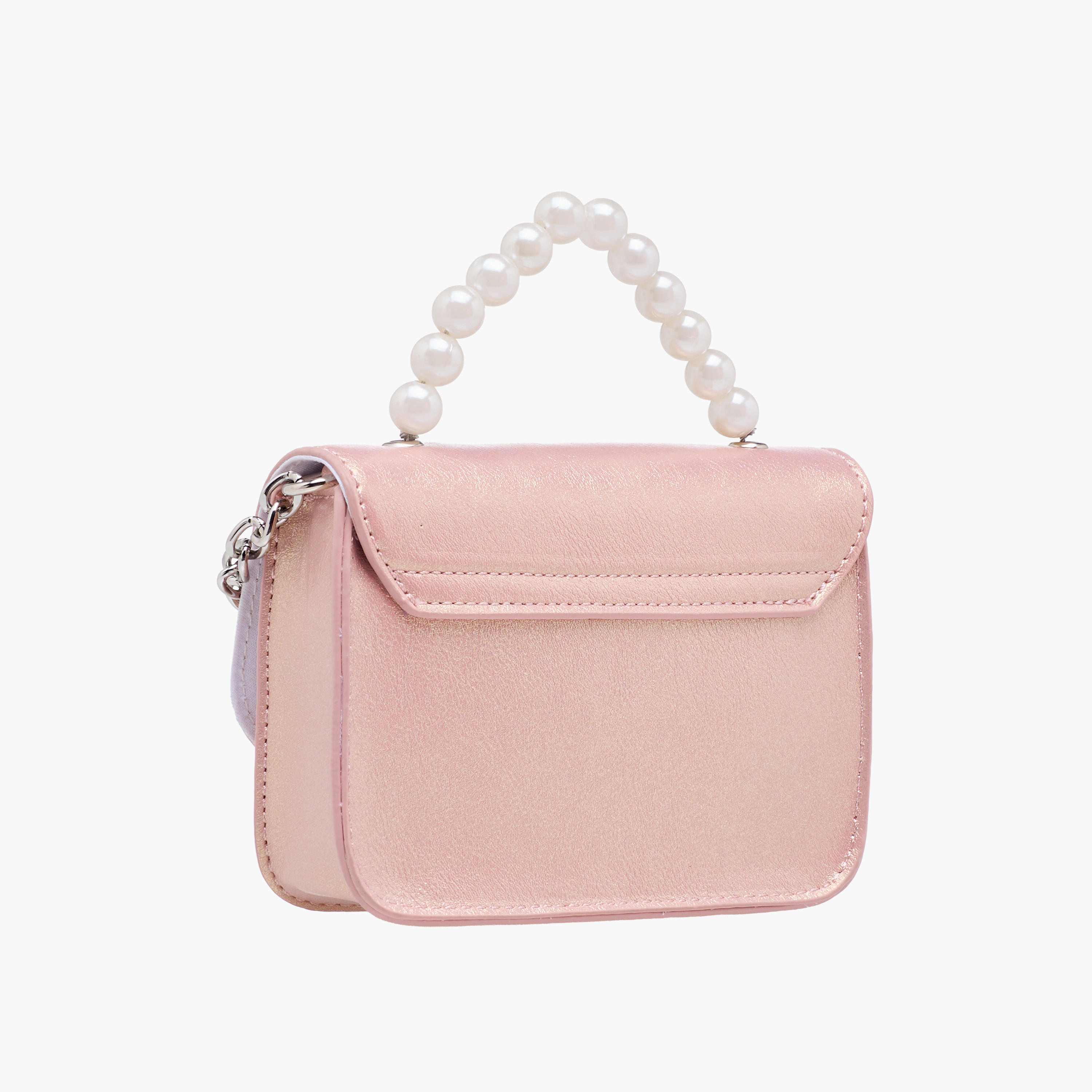 Barbie Bow Accent Crossbody Bag with Pearl Handle-girls-accessories-bags-image-4