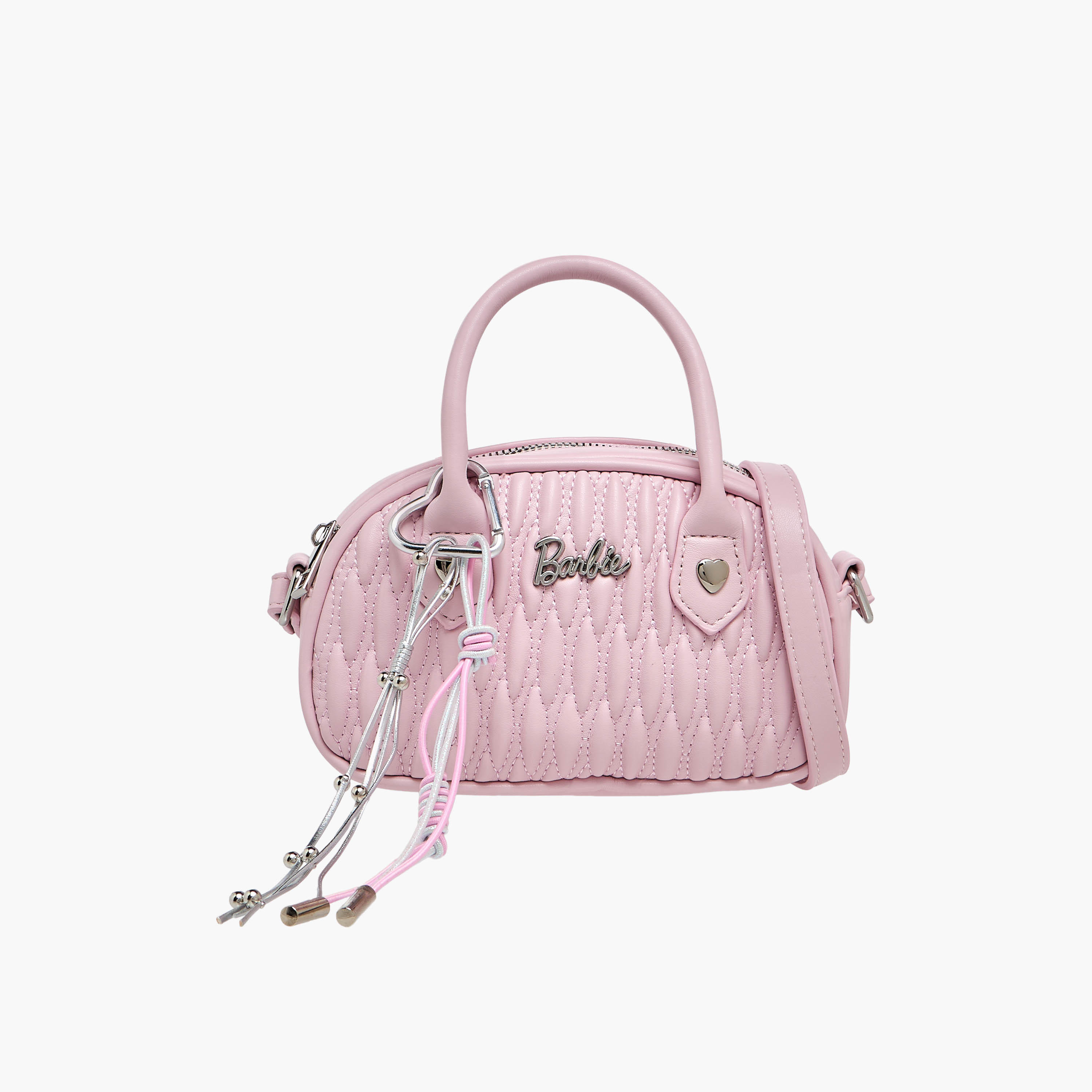Barbie Quilted Crossbody Bag with Adjustable Strap-girls-accessories-bags-image-1
