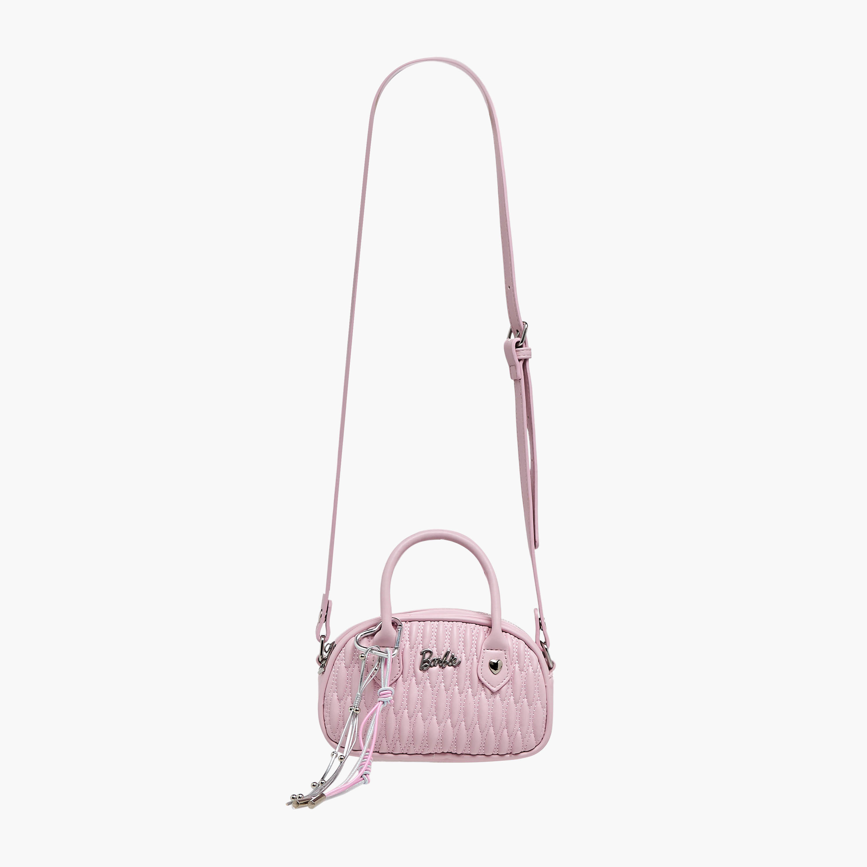 Barbie Quilted Crossbody Bag with Adjustable Strap-girls-accessories-bags-image-3