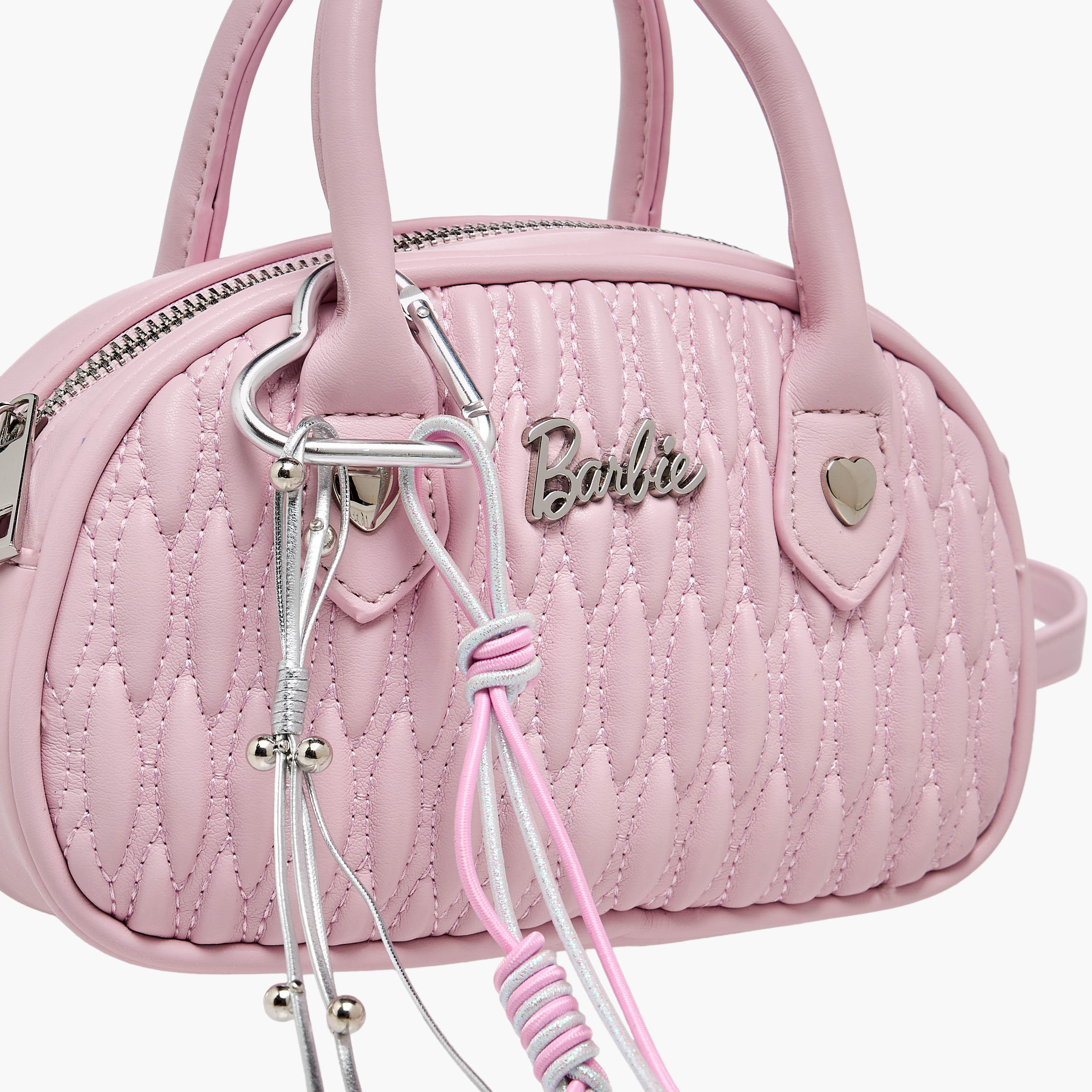 Barbie Quilted Crossbody Bag with Adjustable Strap-girls-accessories-bags-image-5