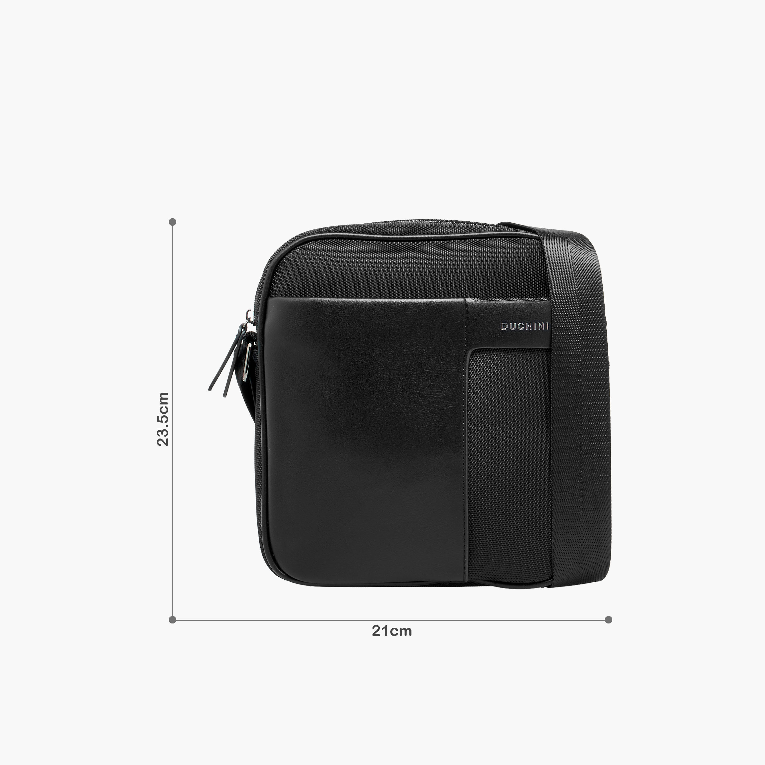 Duchini Men Textured Crossbody Bag-travel-accessories-image-2