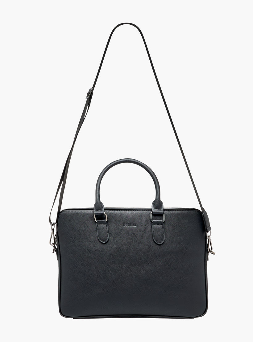 Duchini Men Textured Laptop Bag-men-bags-image-3