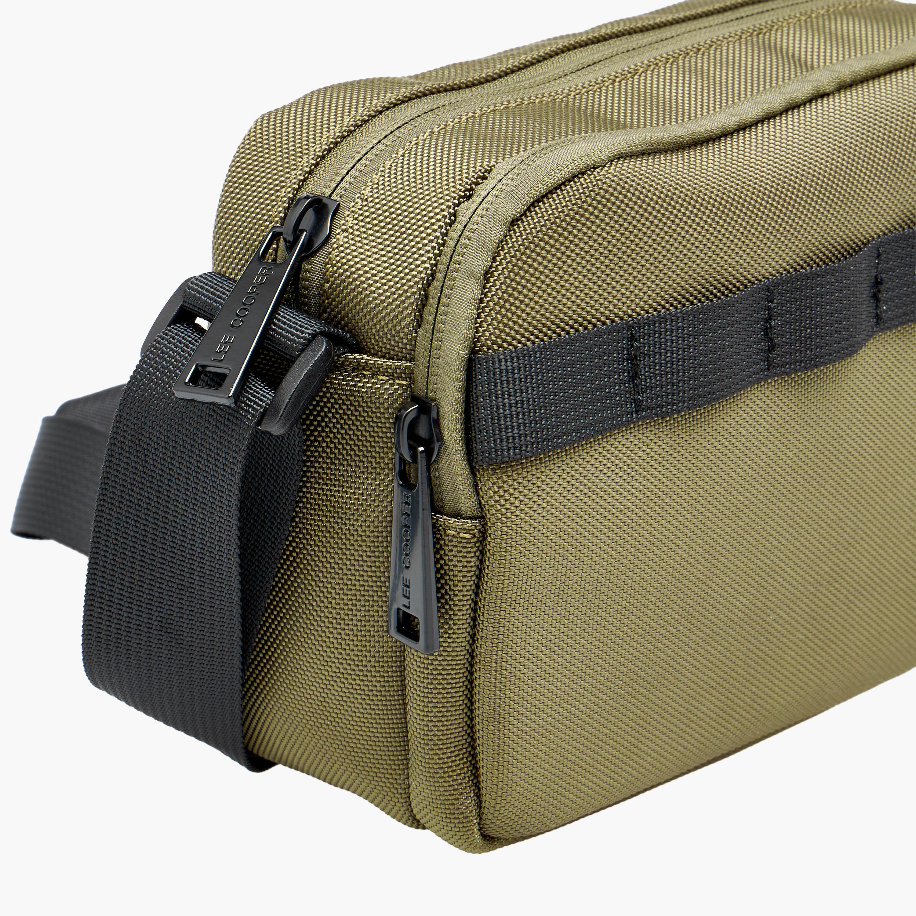 Lee Cooper Men Textured Crossbody Bag-travel-accessories-image-5