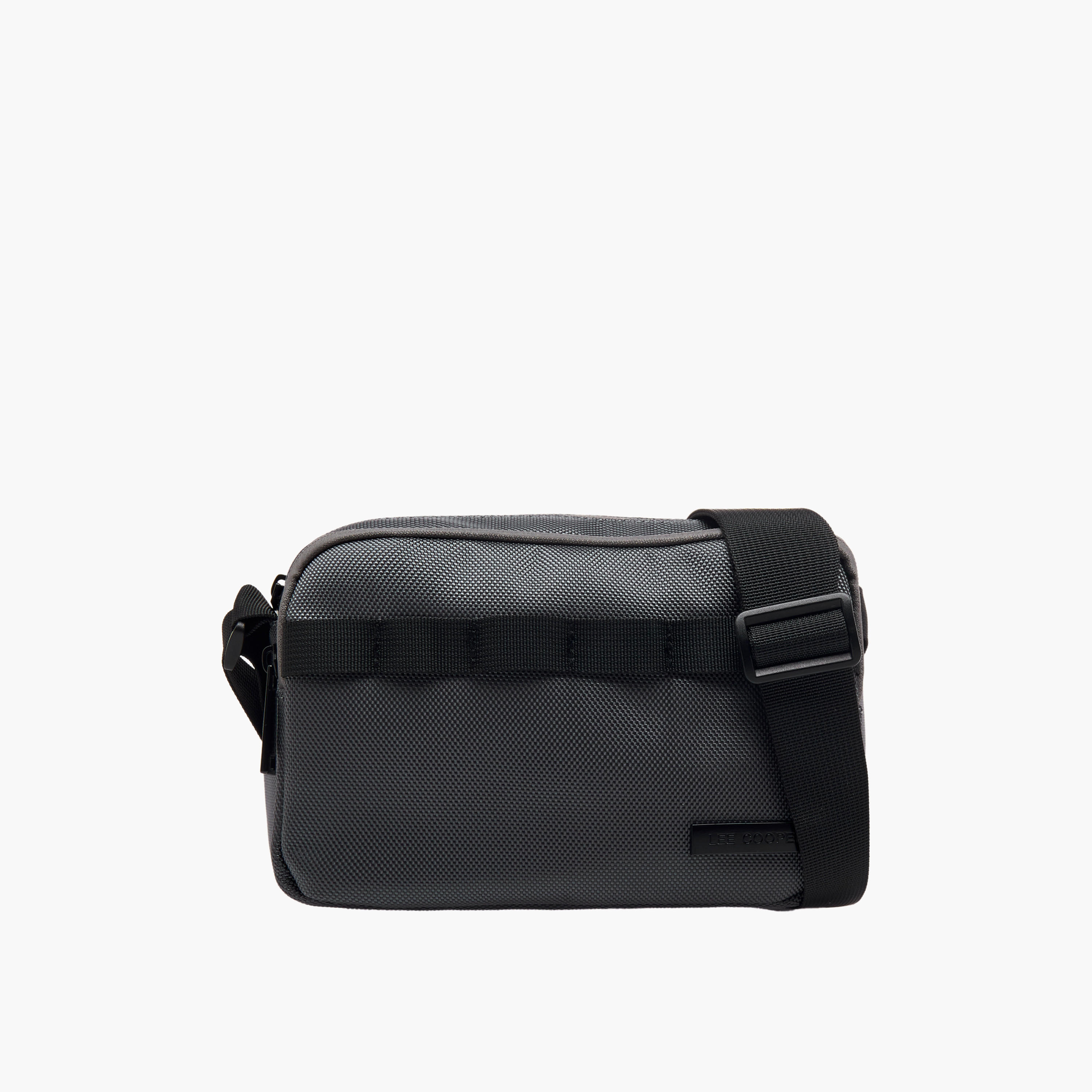 Lee Cooper Men Textured Crossbody Bag-travel-accessories-image-1